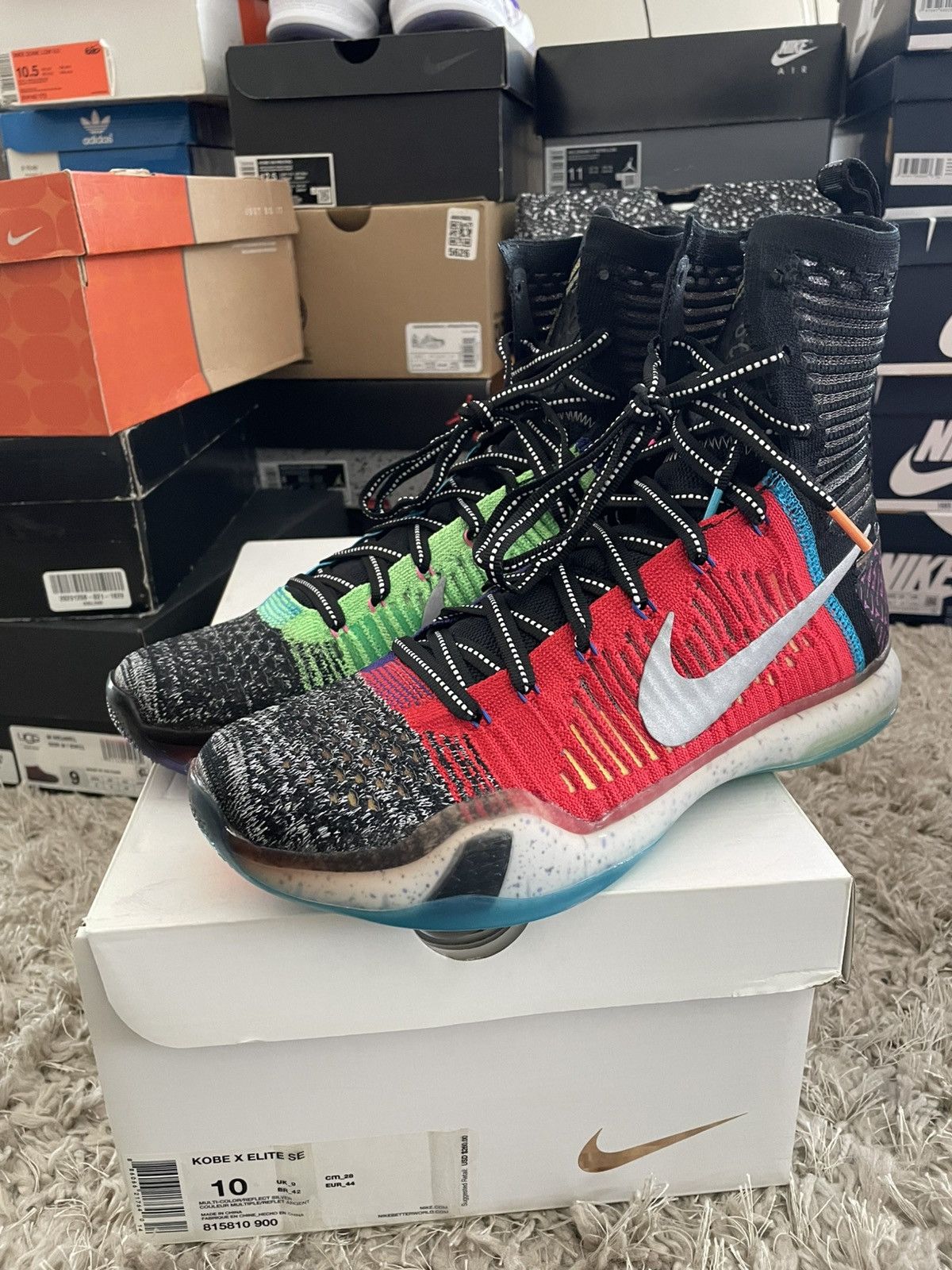Nike Nike Kobe 10 Elite High What The Size US 10 / EU 43 - 1 Thumbnail