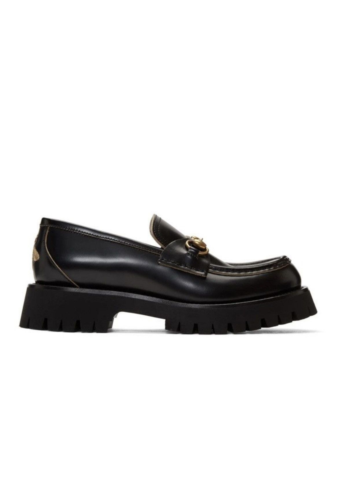 Gucci Gucci black leather horsebit loafers Size US 9.5 / EU 42-43 - 1 Thumbnail