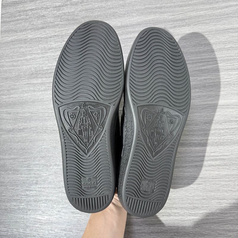 Gucci Gucci Low-top Fashion Sneakers in Black Blue Size US 8 / EU 41 - 4 Thumbnail