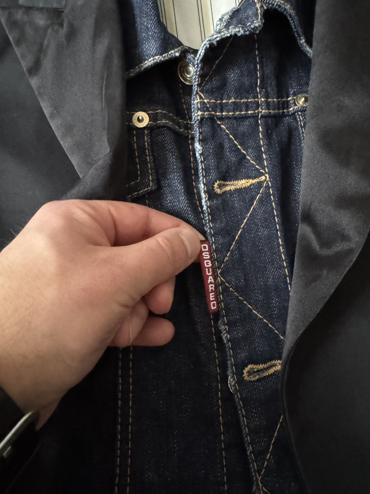Dsquared2 Dsquared2 F/W 2012 Denim Vest Blazer Size M / US 6-8 / IT 42-44 - 5 Thumbnail