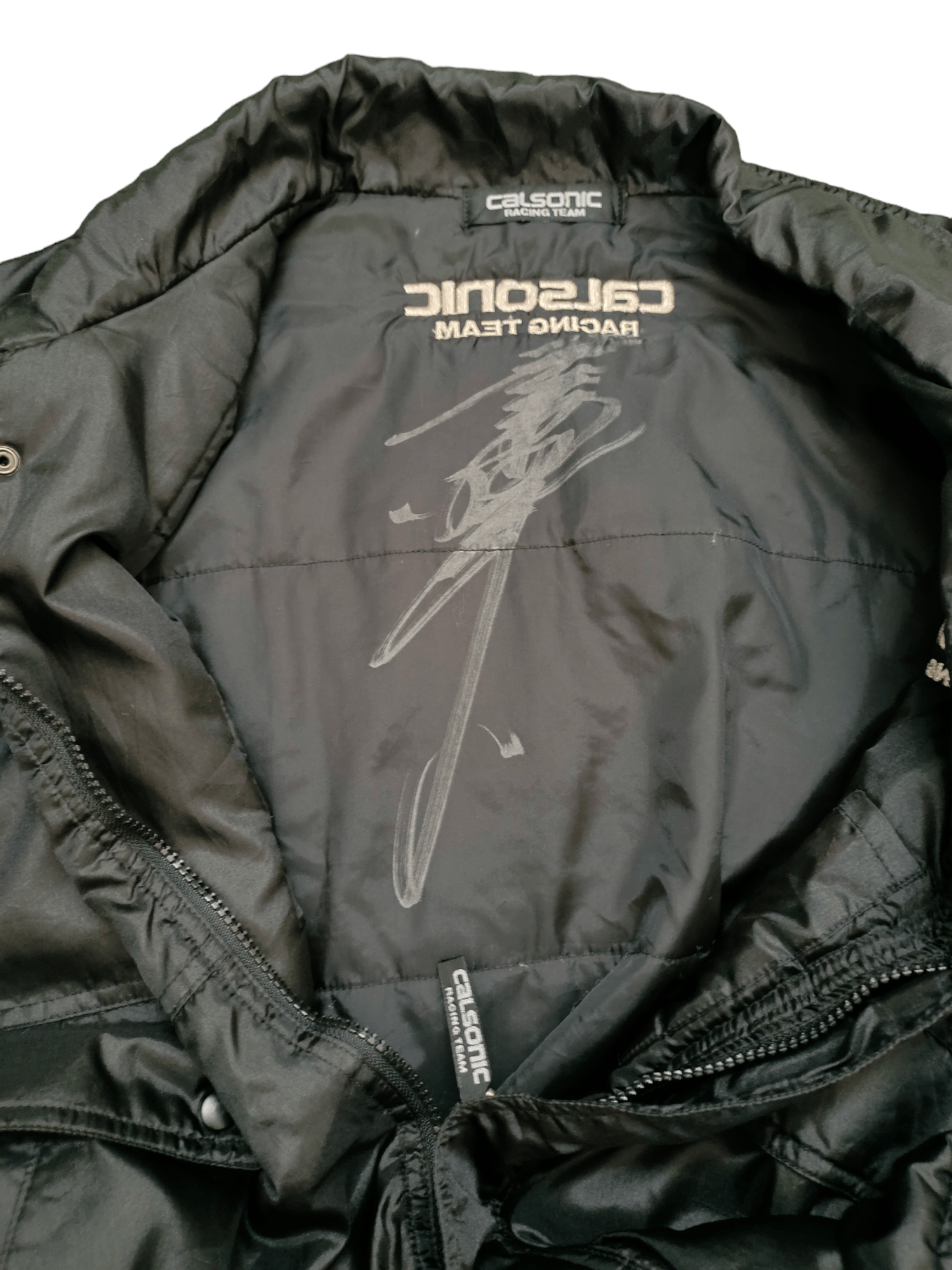 Vintage Vintage Calsonic Racing Team Embroidered Bomber Jacket Size US XL / EU 56 / 4 - 16 Thumbnail