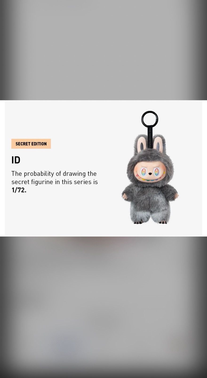 Medicom Toy Labubu × POP MART ( Secret ) Size ONE SIZE - 8 Thumbnail