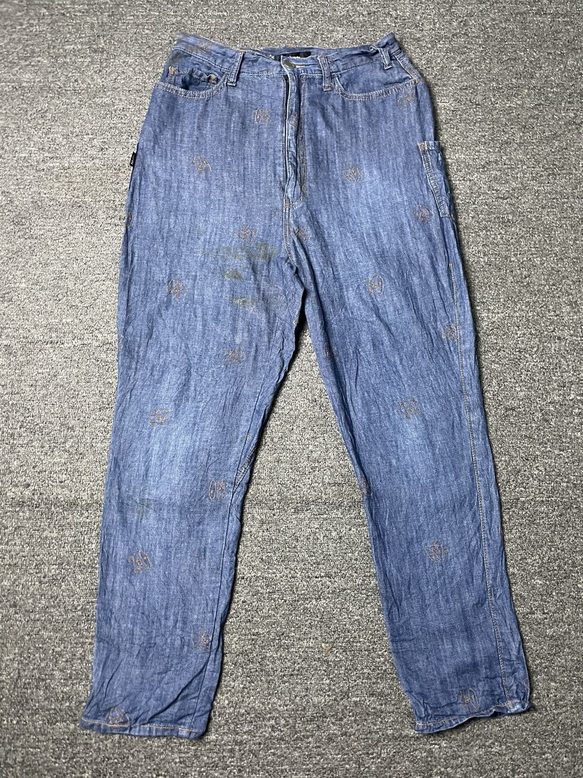 Issey Miyake × Ne-Net × Vintage Ne-Net x Issey Miyake Cropped Harem Jeans (84) Size US 27 - 1 Thumbnail