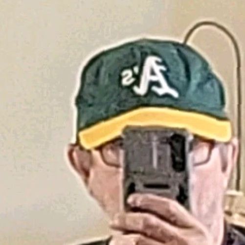 Vintage VINTAGE Athletics Hat MMB Headwear Made In USA Oakland A's Baseball Green Adjustable Cotton Cap 1983 1980s Womens/Mens? Size ONE SIZE - 2 Thumbnail