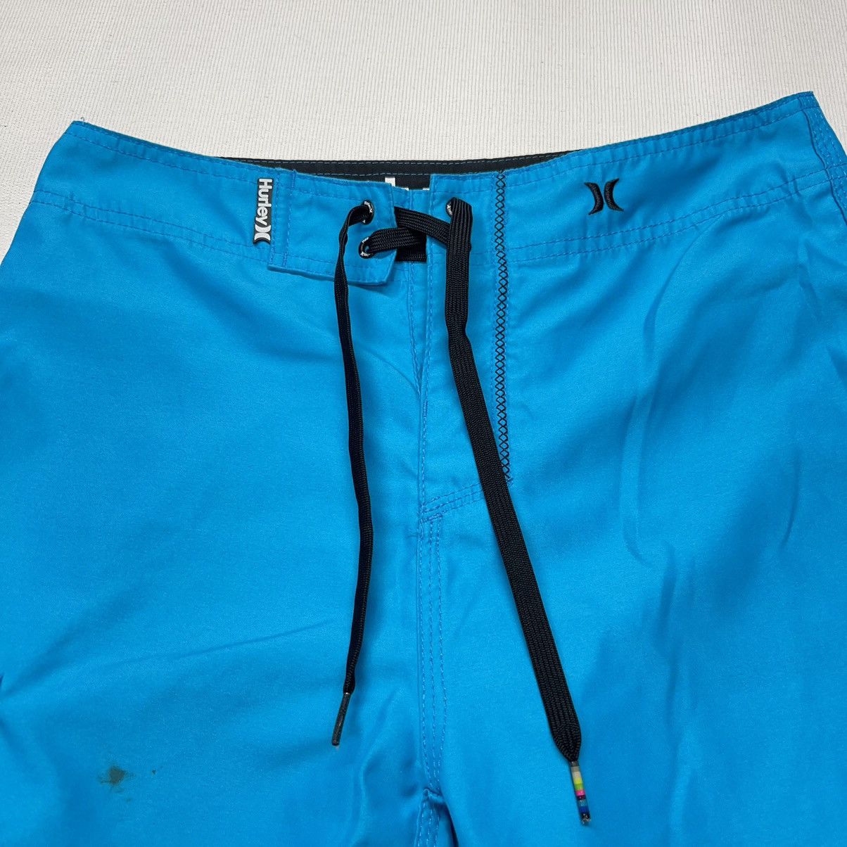 Hurley Hurley Swim Shorts Blue Board Trunks Pocket Beach Pool Logo Size US 29 - 3 Thumbnail