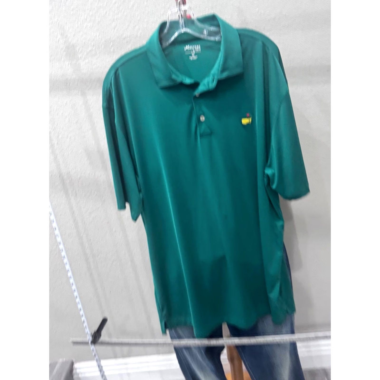 Vintage Masters Agusta Green Golf POLO SHIRT XL Men XS? Size US XL / EU 56 / 4 - 4 Thumbnail