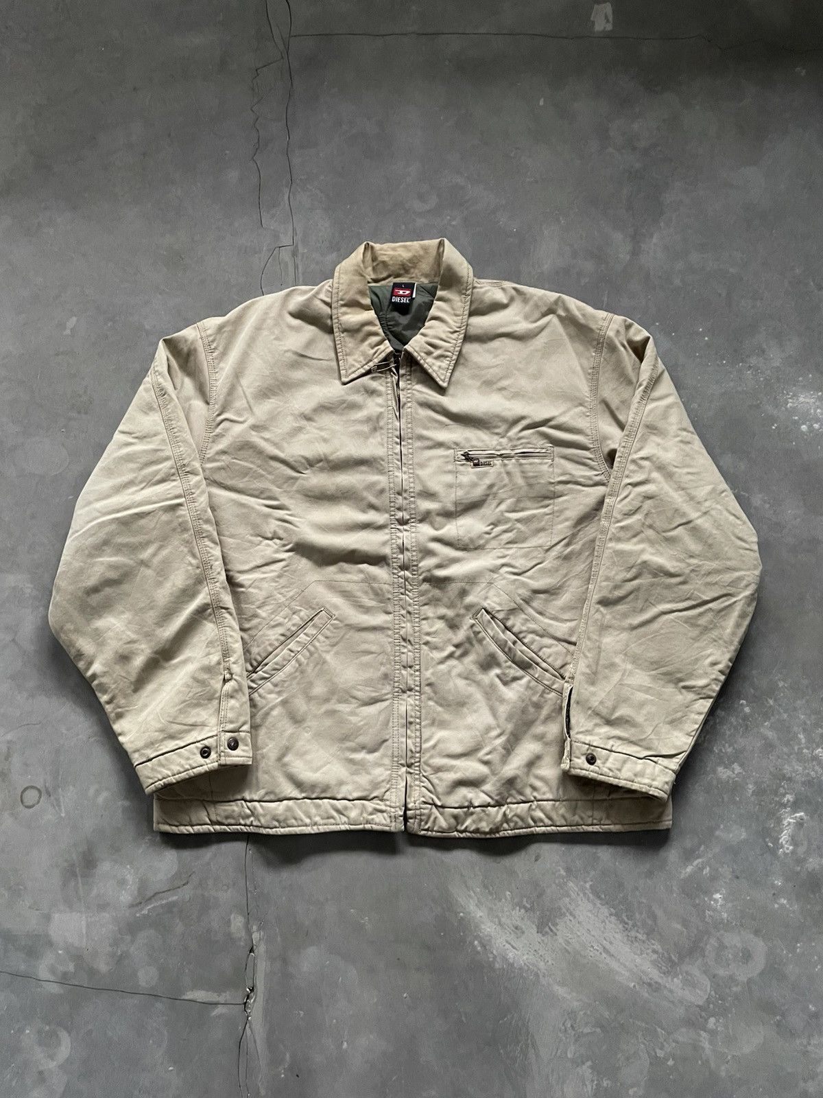 Diesel 1990’s Diesel - Lampo Zips Made in Italy Detroit Jacket Size US XL / EU 56 / 4 - 2 Thumbnail