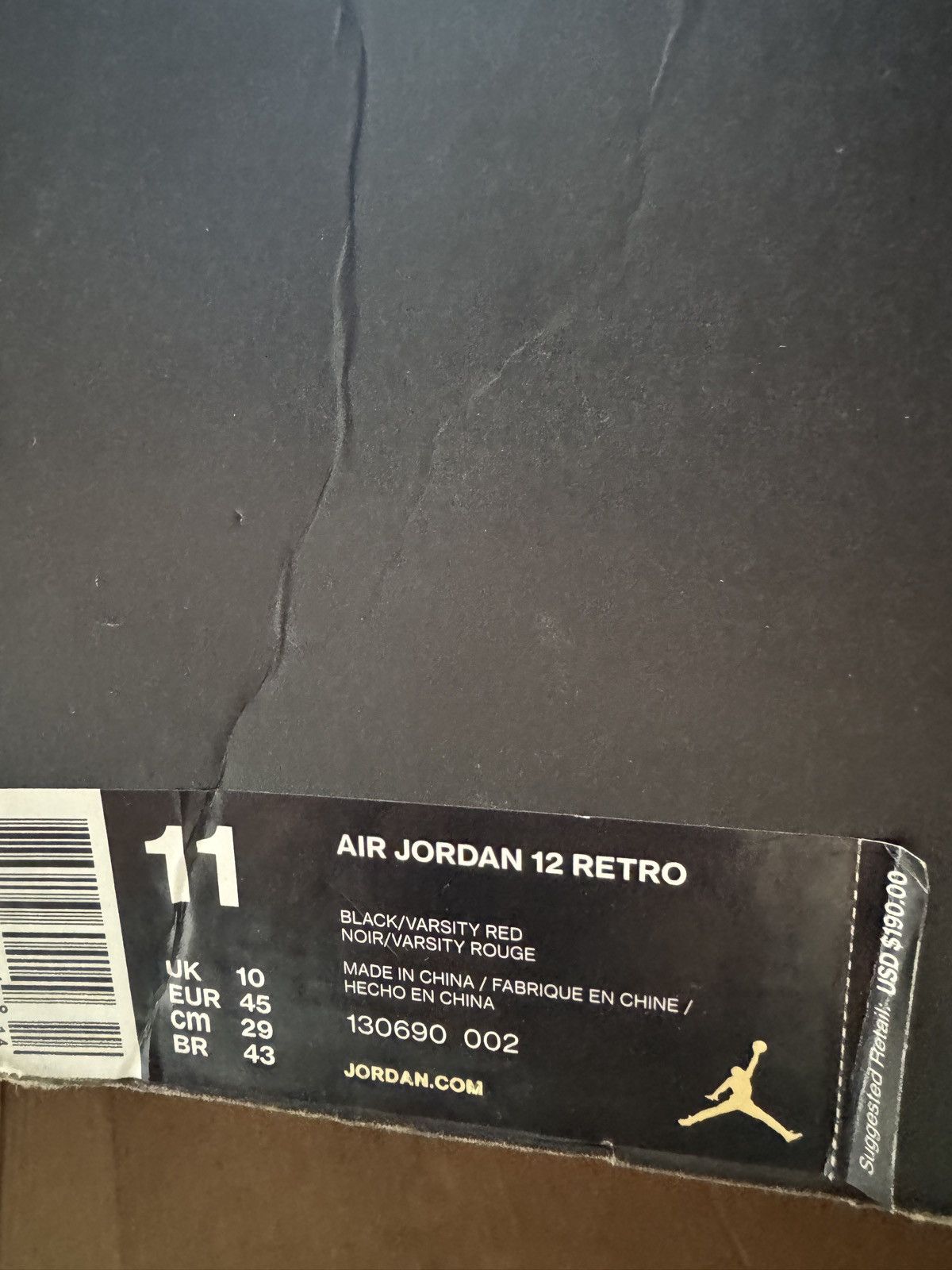 Jordan Brand × Nike Jordan 12 Flu Game Size US 11 / EU 44 - 6 Thumbnail