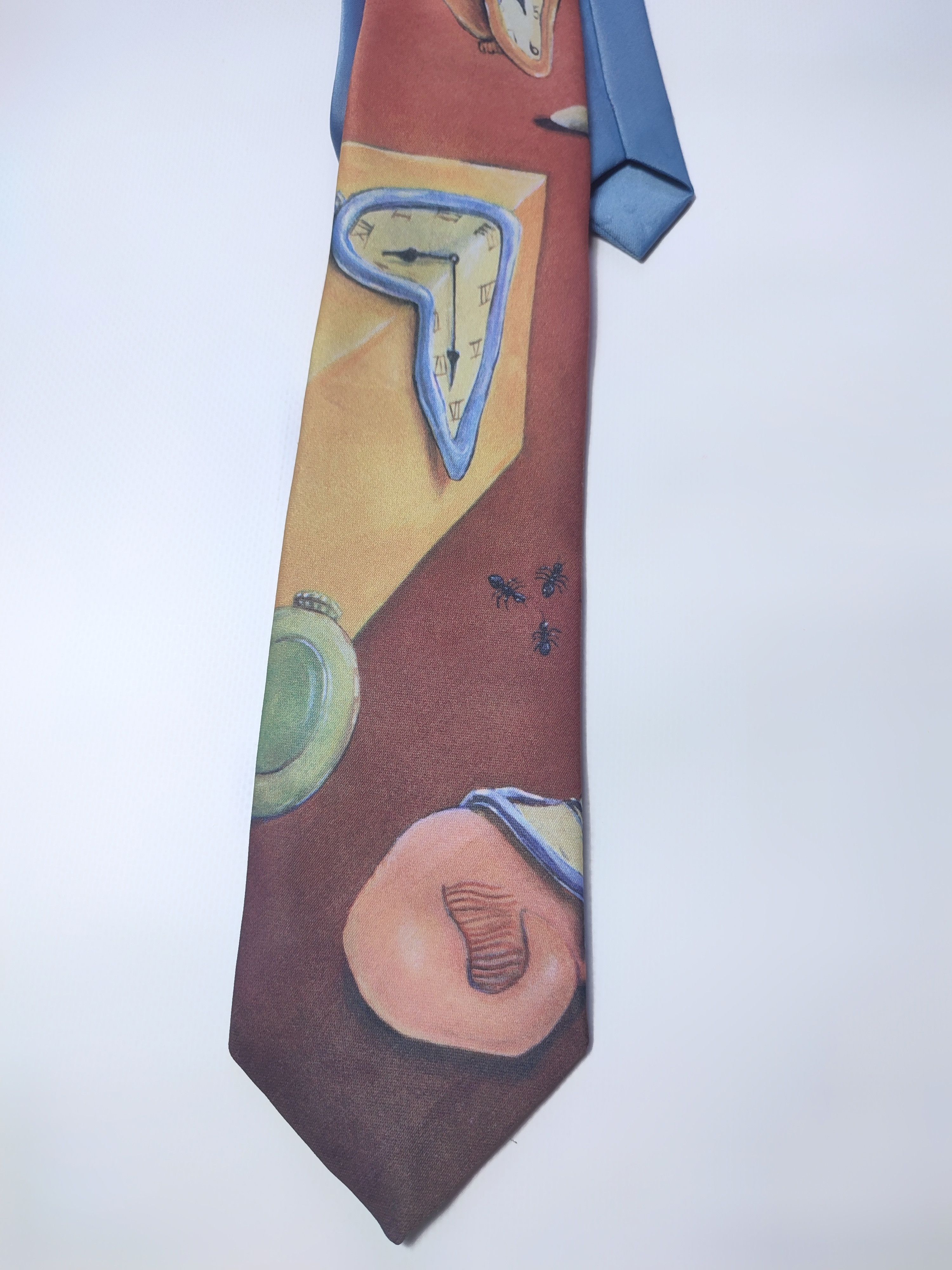 Vintage Ralph Marlin “Time Warp” Vintage 1991 Novelty Necktie Size ONE SIZE - 4 Thumbnail