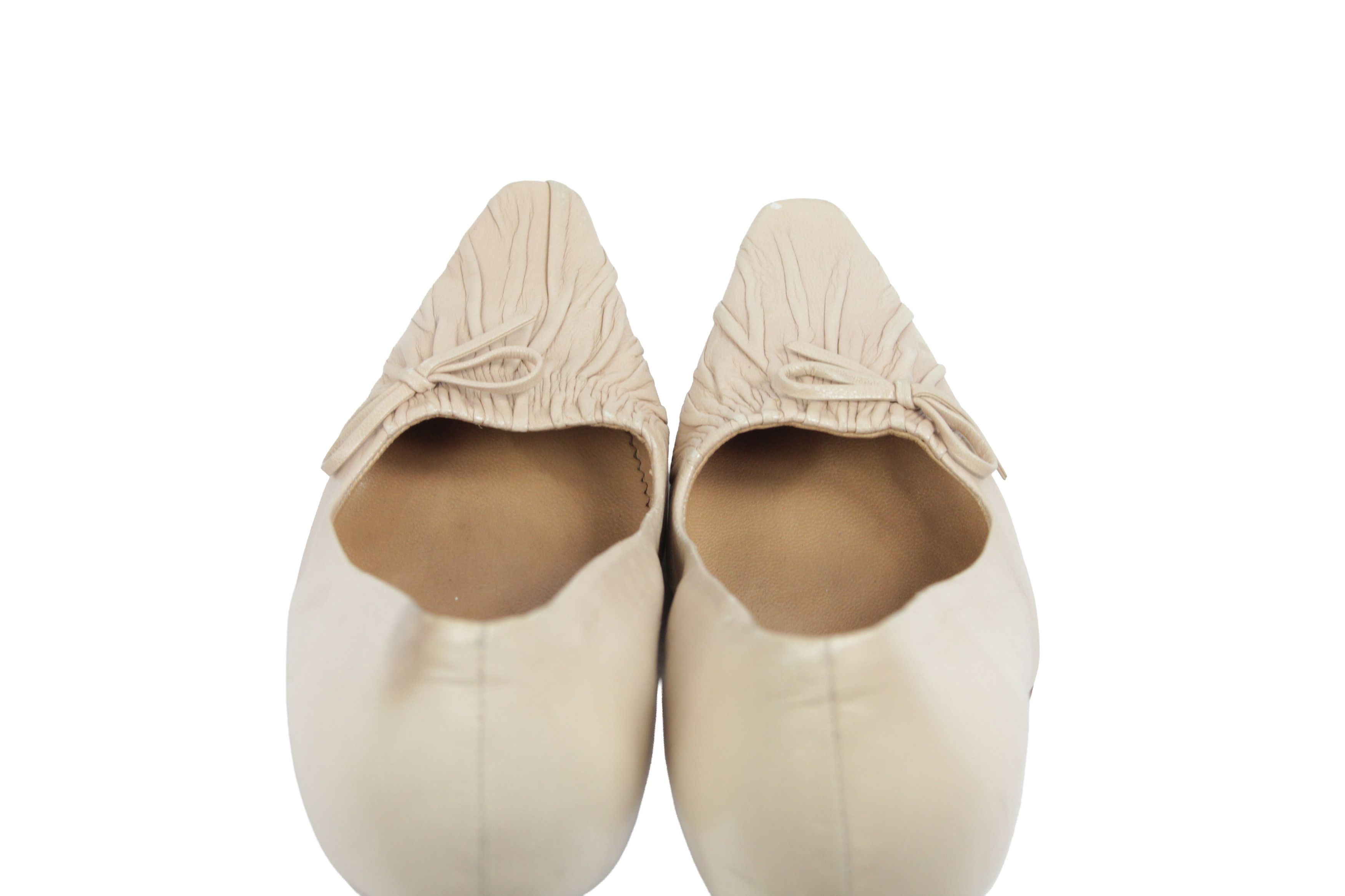 Gucci F/W99 Tom Ford Era Crinkle Bow Pumps Vintage Size US 7 / IT 37 - 11 Thumbnail