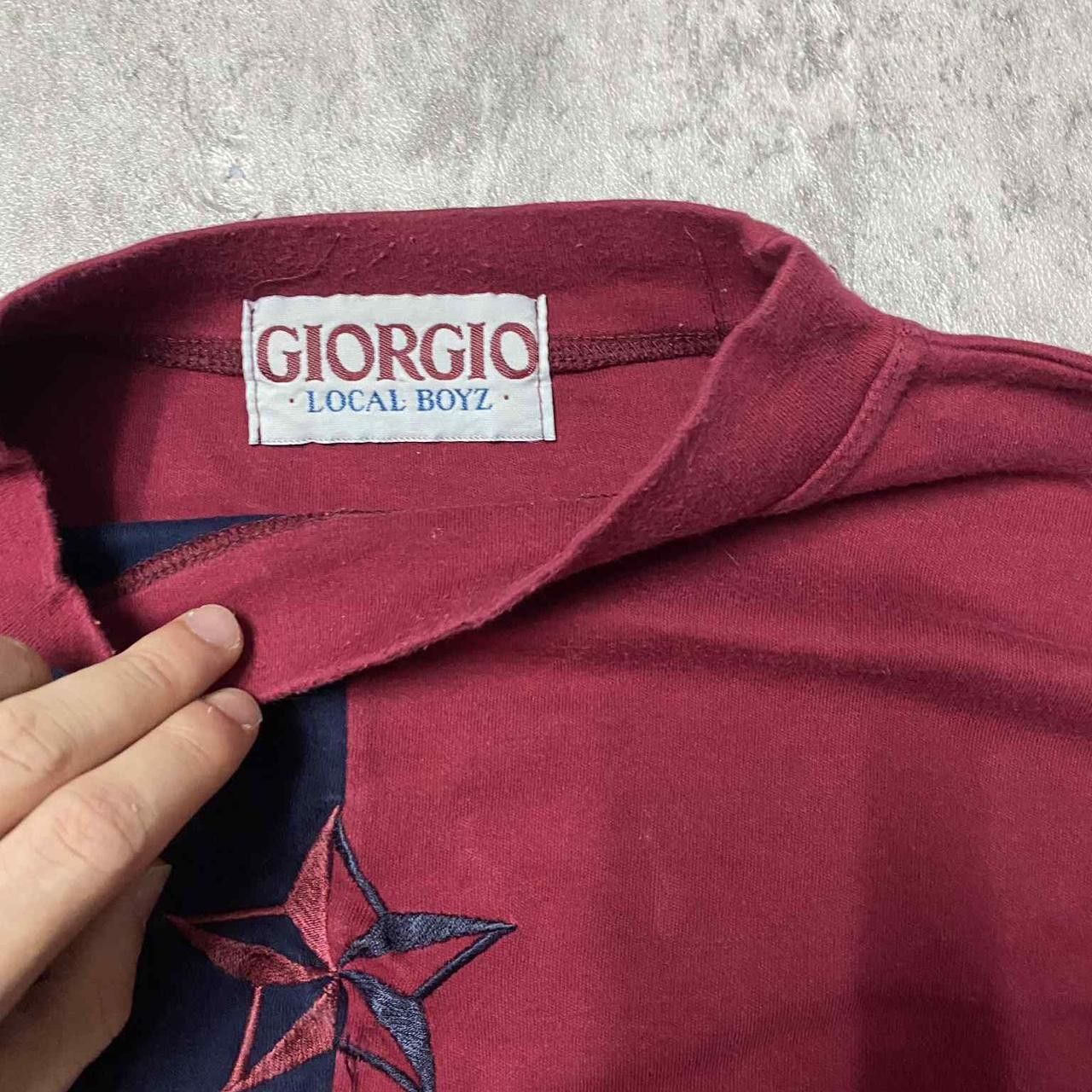 Giorgio Armani Giorgio Armani Moscow long sleeve shirt in red and navy Size US L / EU 52-54 / 3 - 2 Thumbnail