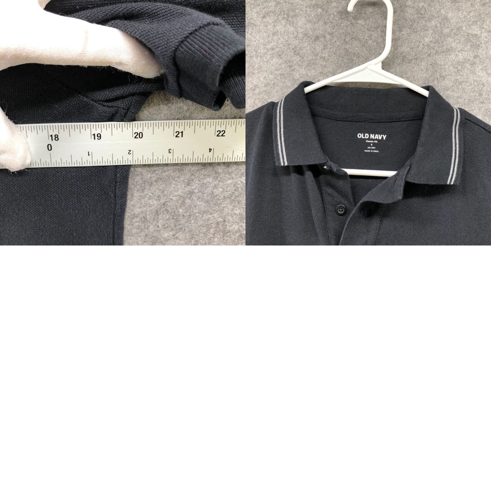 Old Navy Old Navy Black Polo Shirt Mens S Short Sleeve Classic Fit Go Dry Active Golf Size US S / EU 44-46 / 1 - 8 Thumbnail