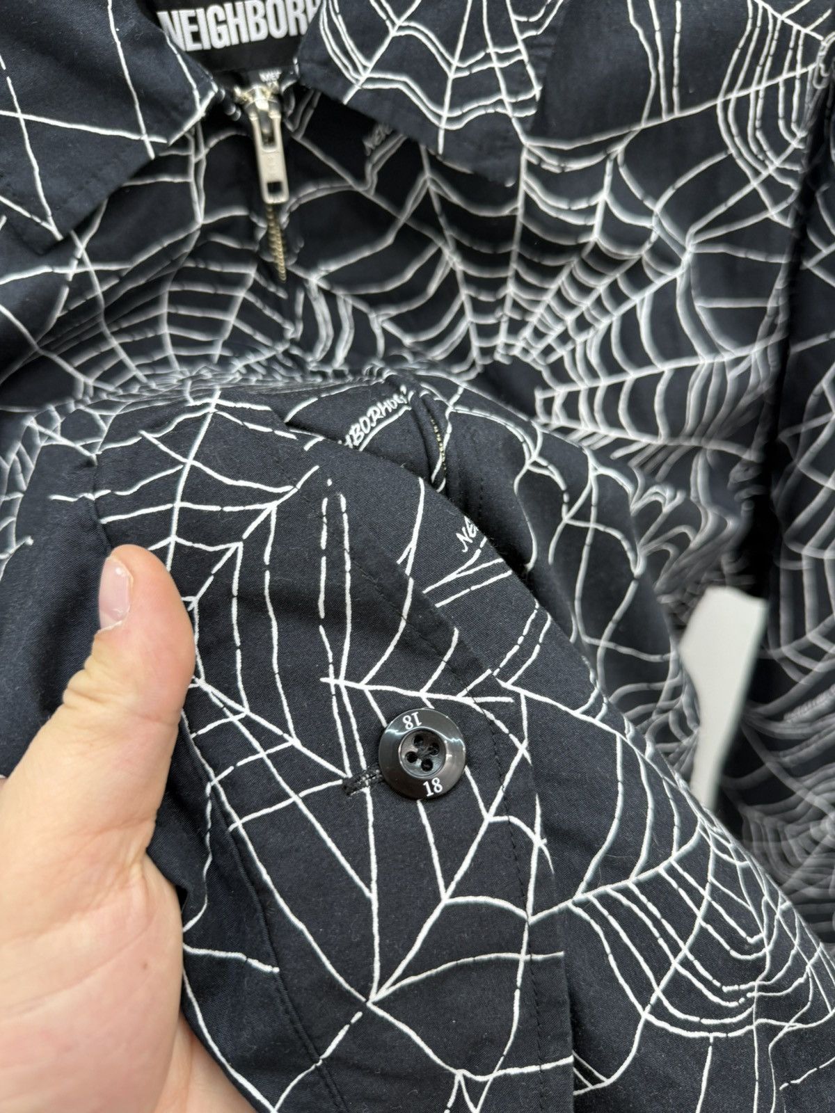 Neighborhood Neighborhood Spiderweb Work Jacket Size US M / EU 48-50 / 2 - 5 Thumbnail