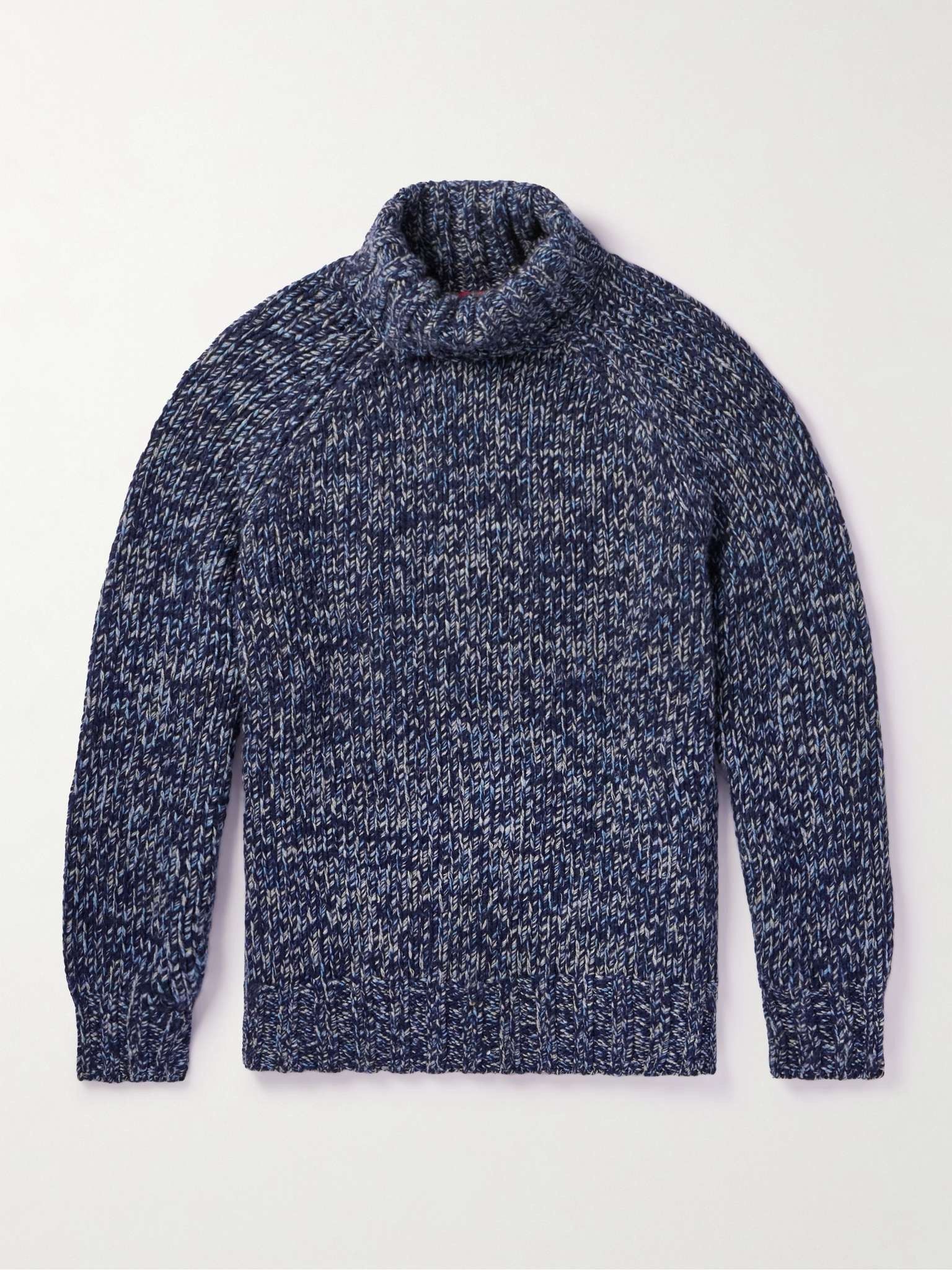 Brunello Cucinelli o1w1db10225 Silk-Blend Rollneck Sweater in Multicolor Size US XXL / EU 58 / 5 - 1 Thumbnail