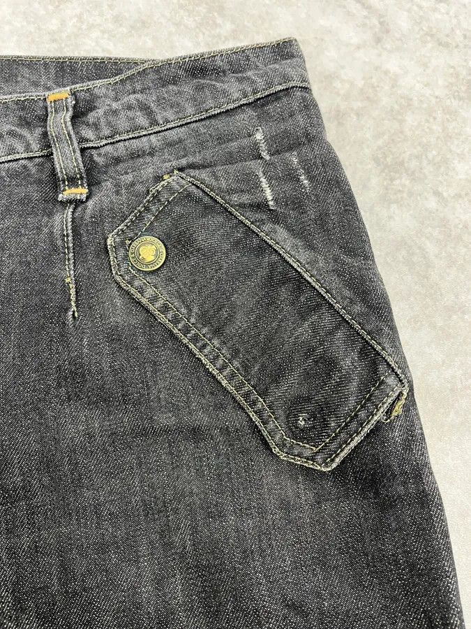 Dolce & Gabbana AW2004 Dolce & Gabbana Grey Cargo Denim Jeans Size US 32 / EU 48 - 15 Thumbnail