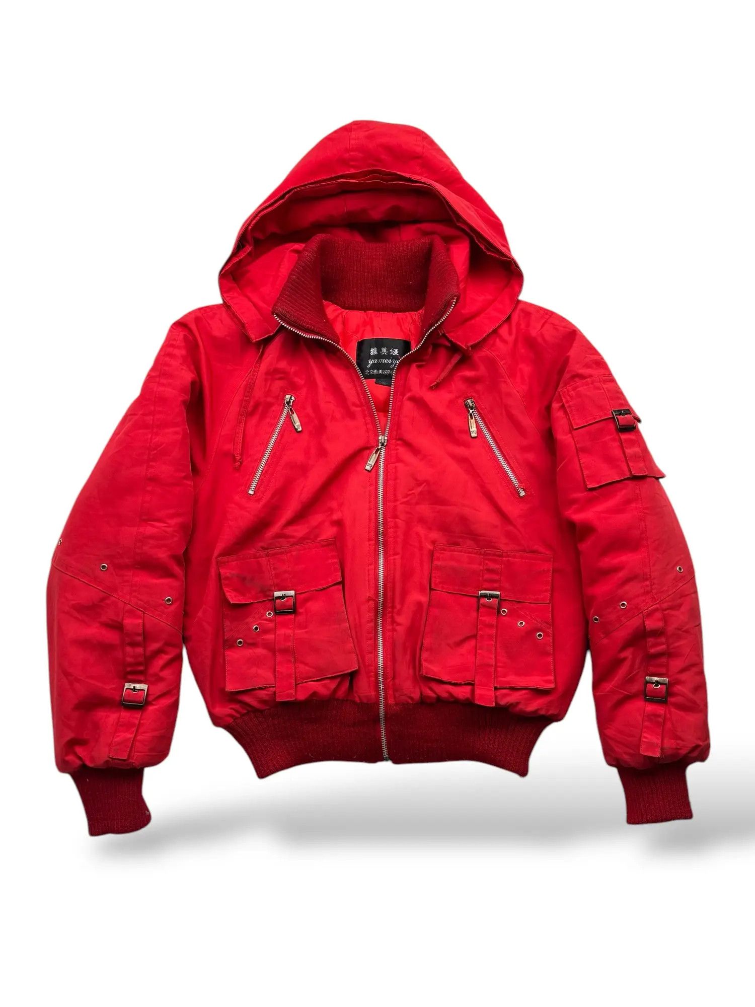 Japanese Brand Vintage Bondage Bomber Jacket W134(V9) Size US S / EU 44-46 / 1 - 1 Thumbnail
