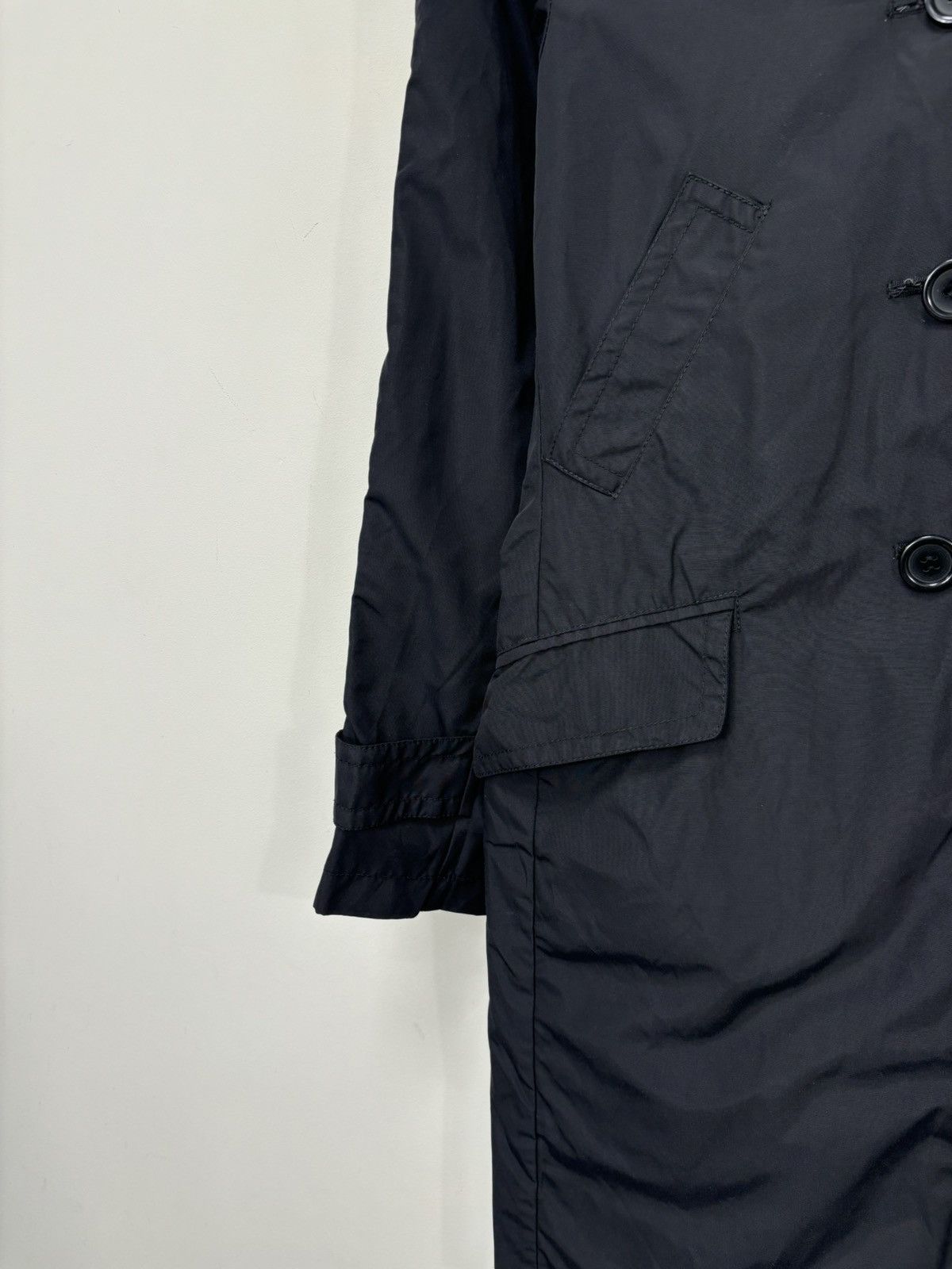 Weekend Max Mara Max Mara Weekend Women’s Black Cotton Nylon Trench Coat Size M / US 6-8 / IT 42-44 - 7 Thumbnail