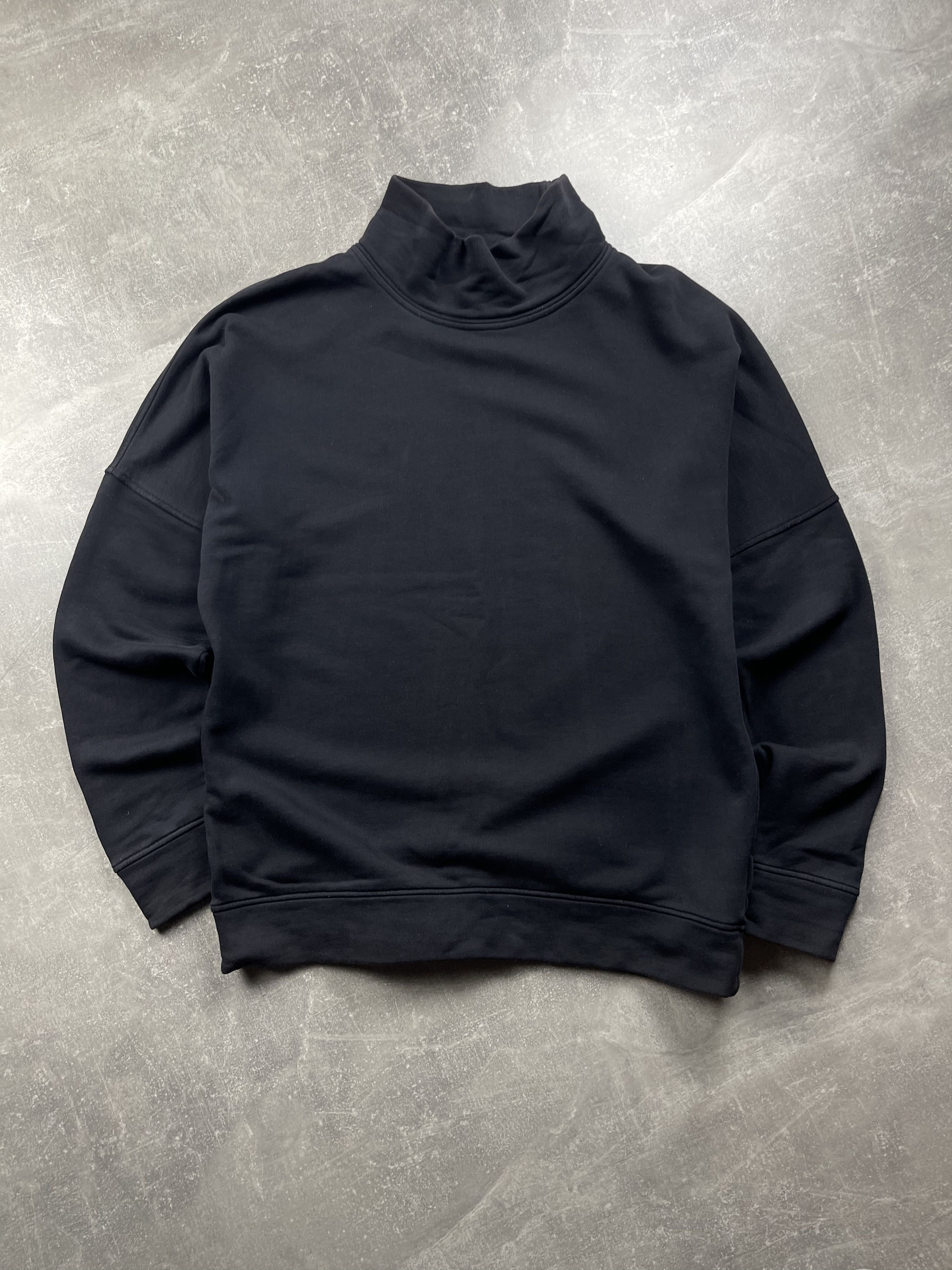 Cos COS black high neck cotton sweatshirt streetwear Japanese Size US L / EU 52-54 / 3 - 2 Thumbnail
