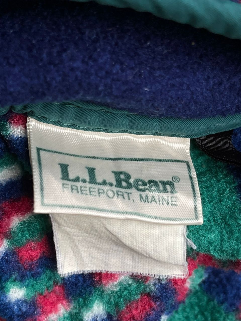 L.L. Bean L.L. Bean Fleece Blouson All Over Print Size US L / EU 52-54 / 3 - 15 Thumbnail