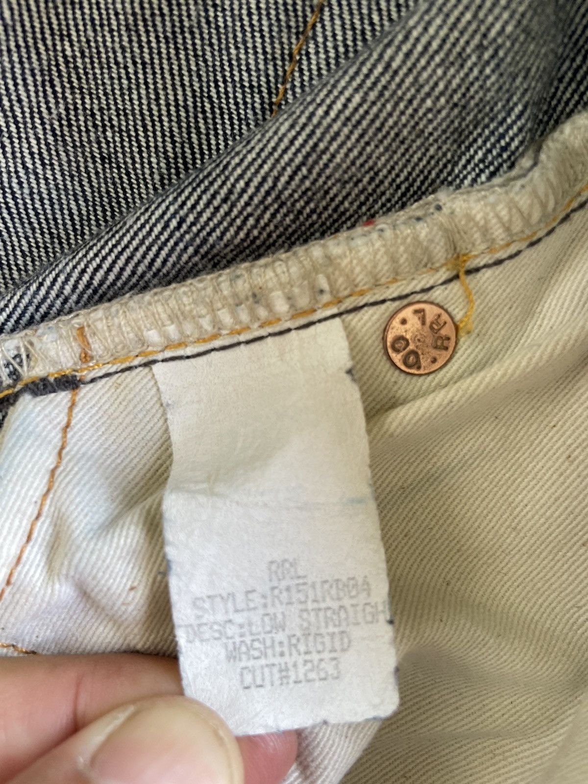 RRL Ralph Lauren RRL Ralph Lauren selvage denim jeans Size US 37 - 12 Thumbnail