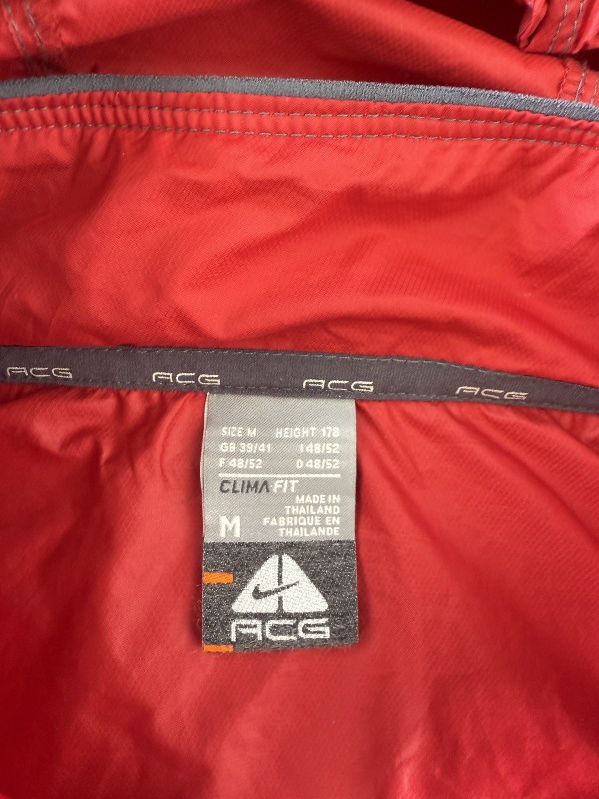 Nike ACG Vintage Nike ACG Clima Fit Jacket Size US M / EU 48-50 / 2 - 6 Thumbnail