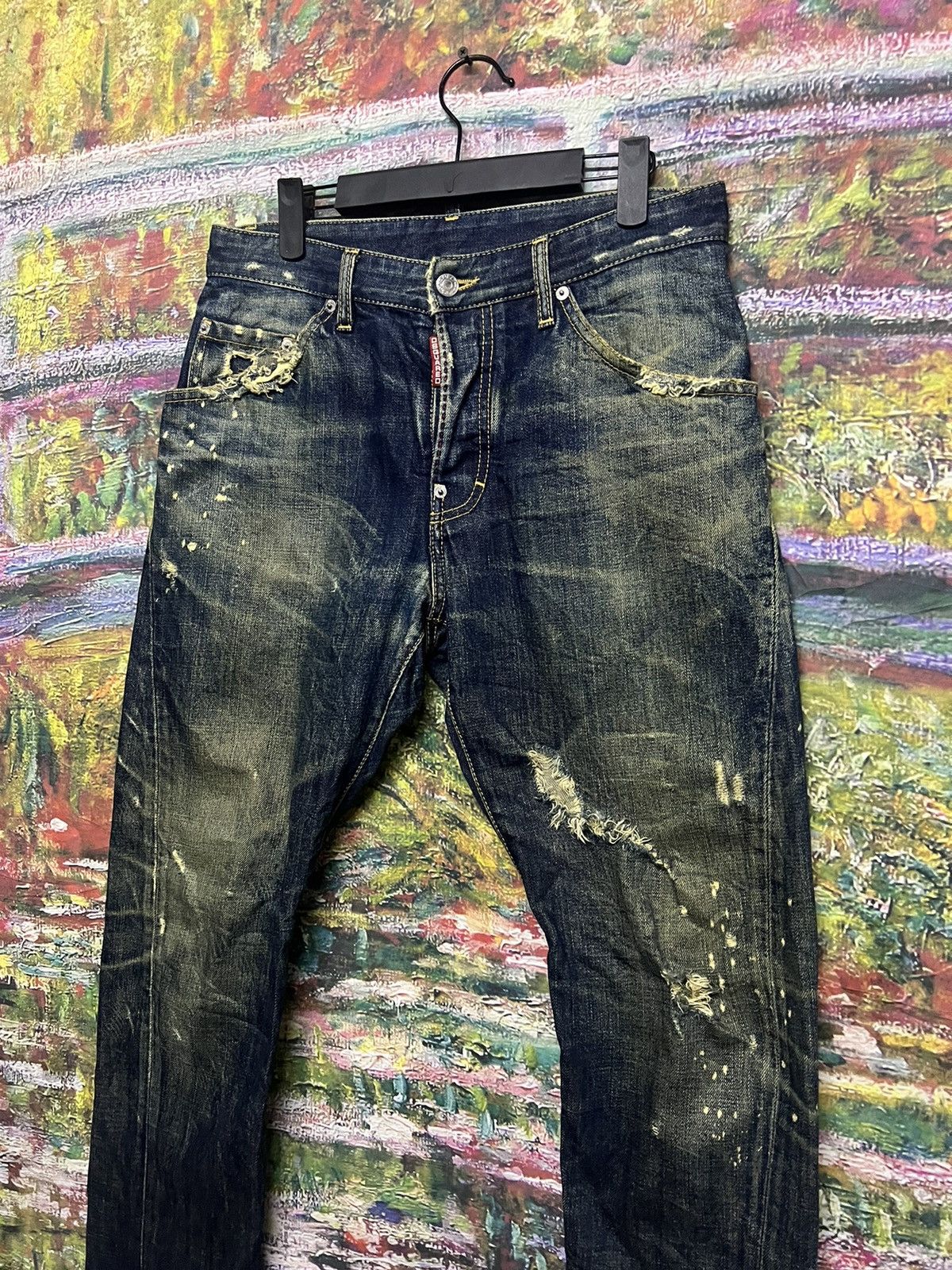 Dsquared2 ‼️LAST DROP‼️Dsquared distressed design denim Size US 31 - 5 Thumbnail