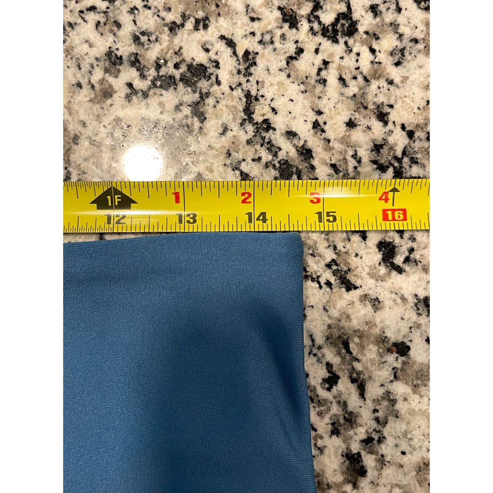 Under Armour Under Armour Women's Project Rock Ankle Leggings Acadia/Skylight Sz Large Size 36" / US 14 / IT 50 - 4 Thumbnail