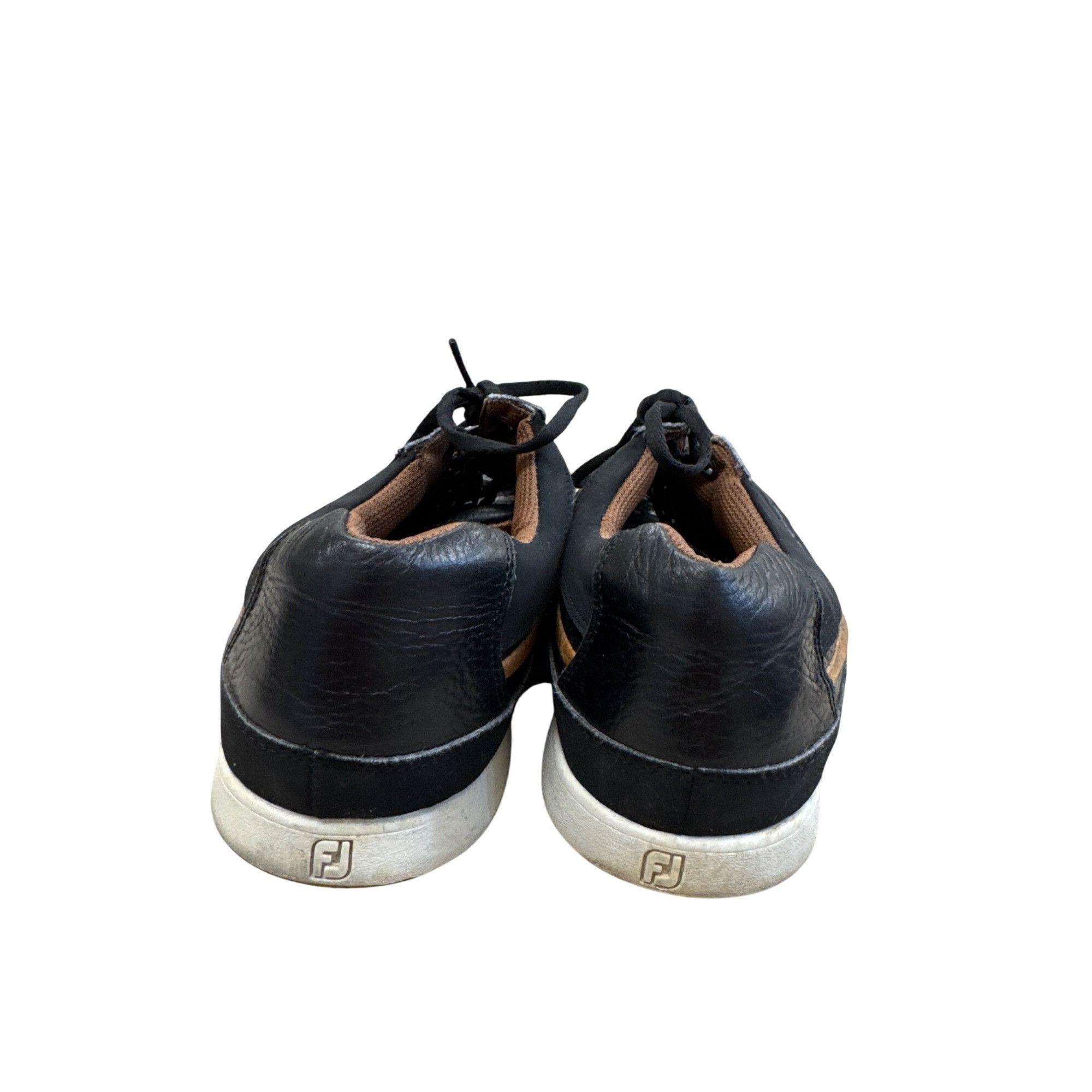 Footjoy FootJoy Contour Casual Black Brown Leather Golf Shoes Size 1 Size US 10.5 / EU 43-44 - 5 Thumbnail
