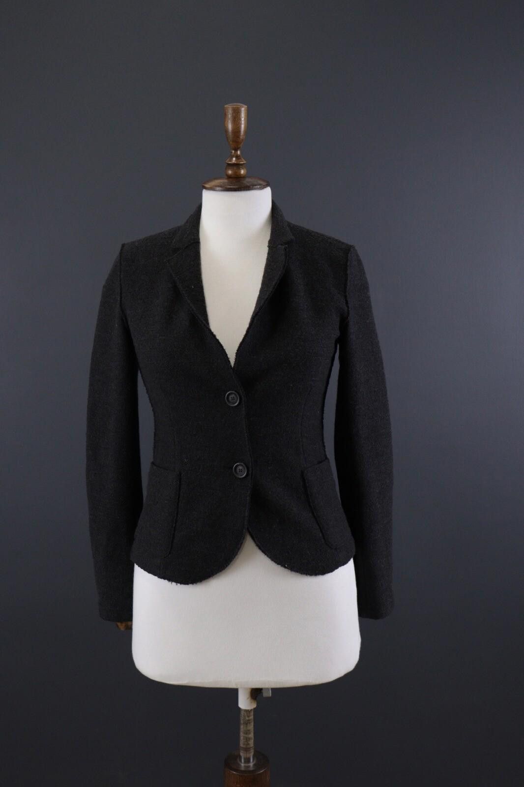 Harris Wharf London Harris Wharf London Wool Designer Coat Jacket Size 36 IT 40 Size M / US 6-8 / IT 42-44 - 1 Thumbnail