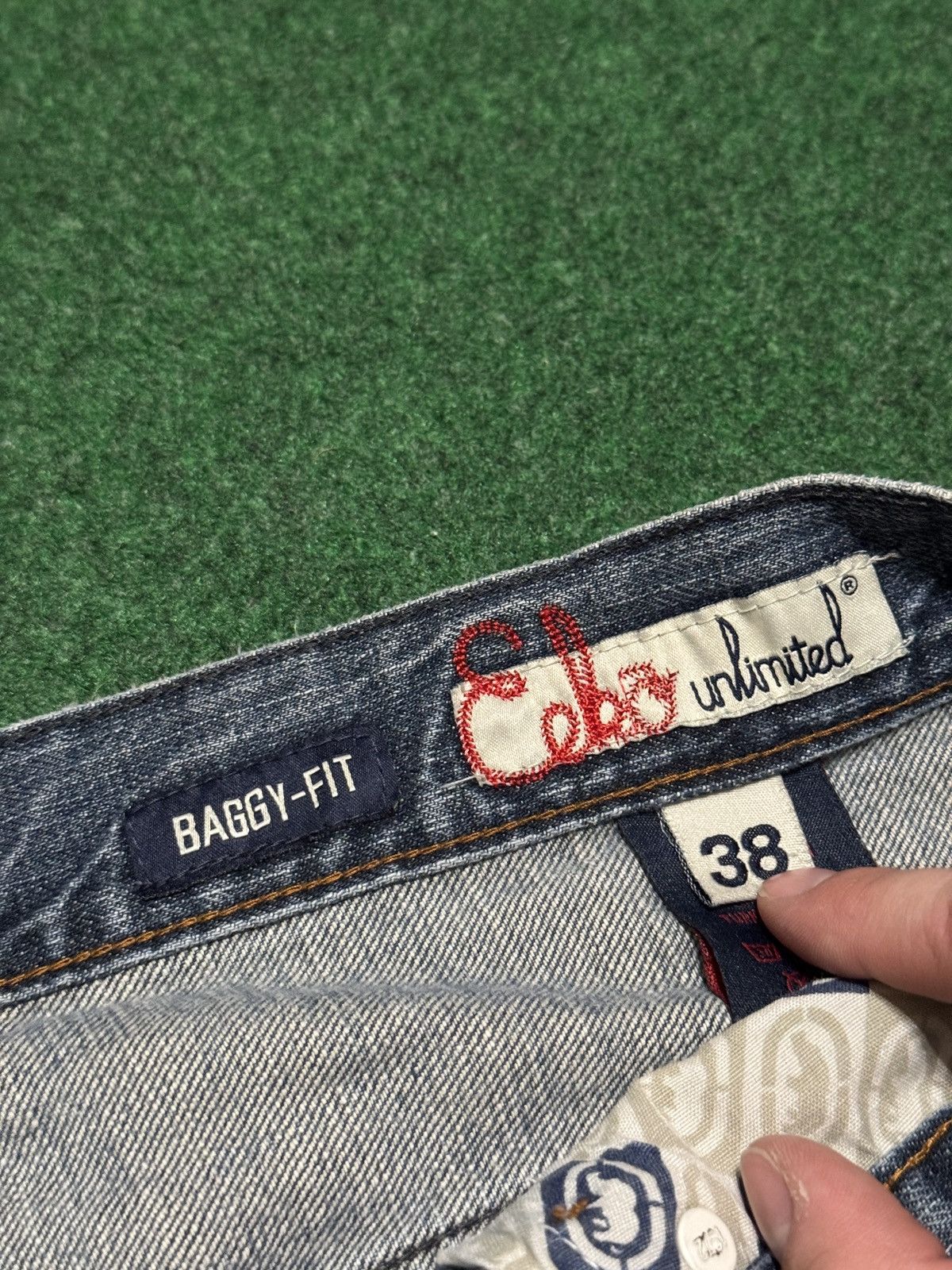 Ecko Unltd. Ecko Unltd Baggy Jorts Vintage Y2K 16” 38 Denim Shorts Size US 38 / EU 54 - 4 Thumbnail
