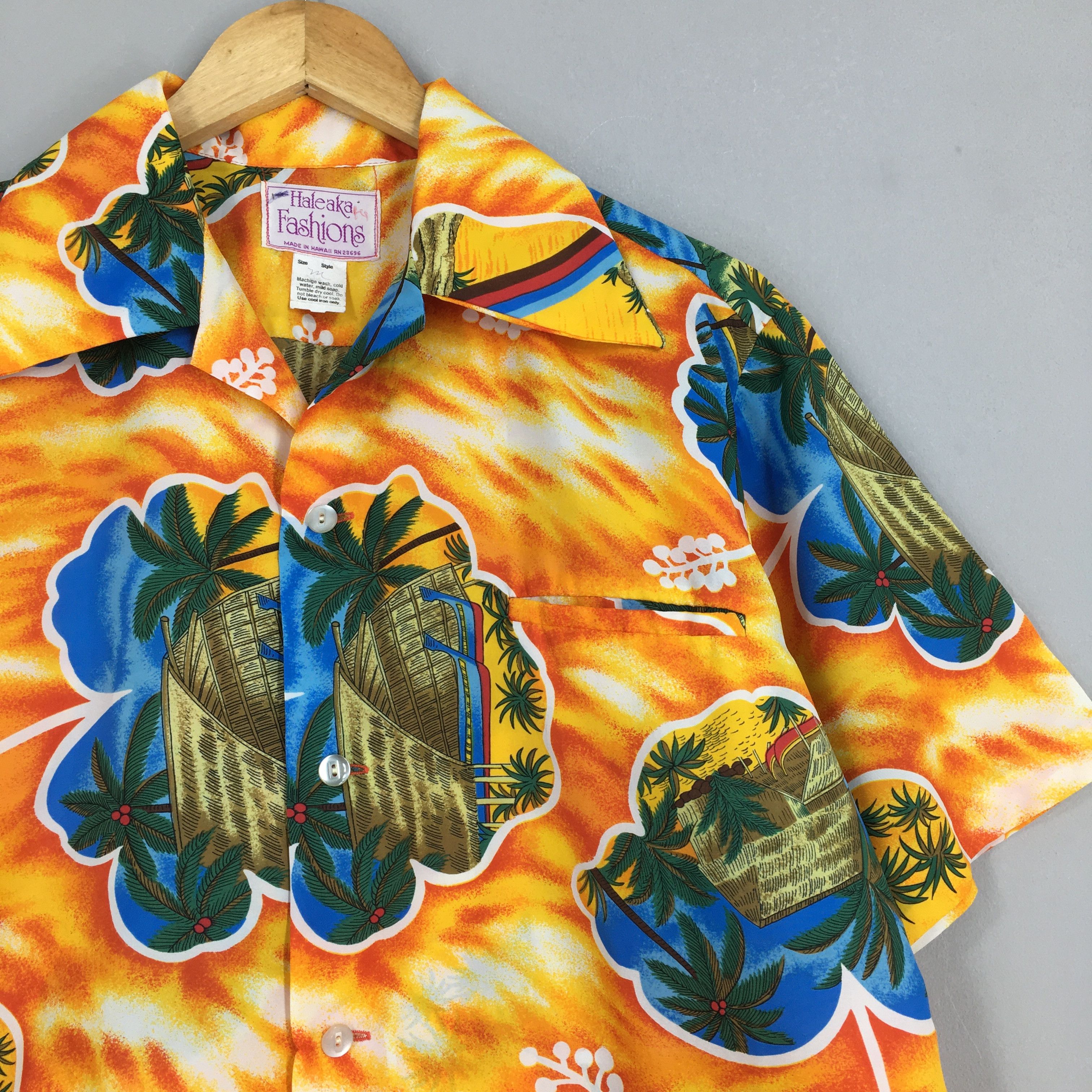 Life's a Beach Vintage 80s Hawaiian Beach Aloha Shirts Medium Size US M / EU 48-50 / 2 - 2 Thumbnail