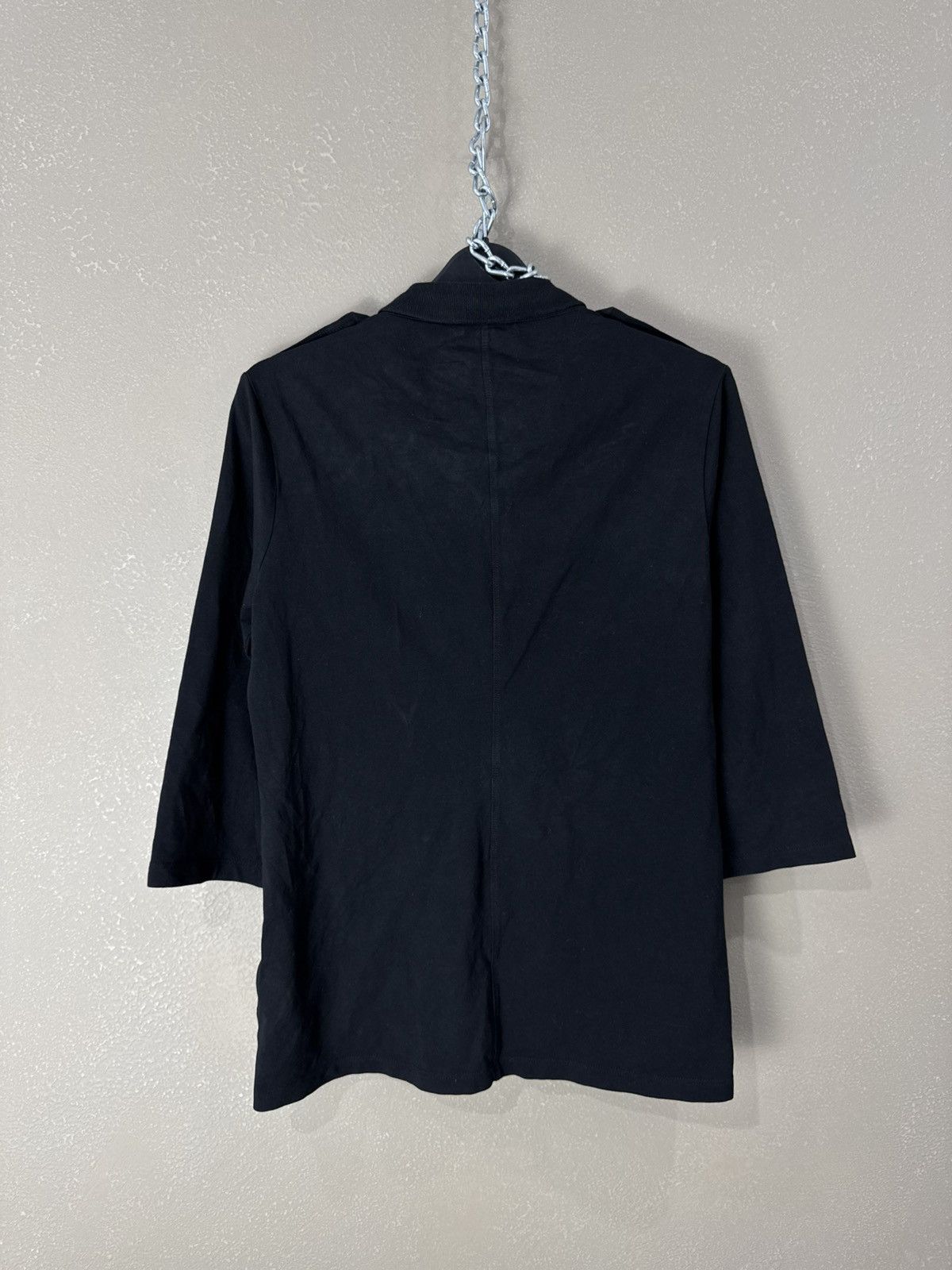 Burberry Burberry London women’s 3/4 sleeve top tunic size L black Size L / US 10 / IT 46 - 2 Thumbnail