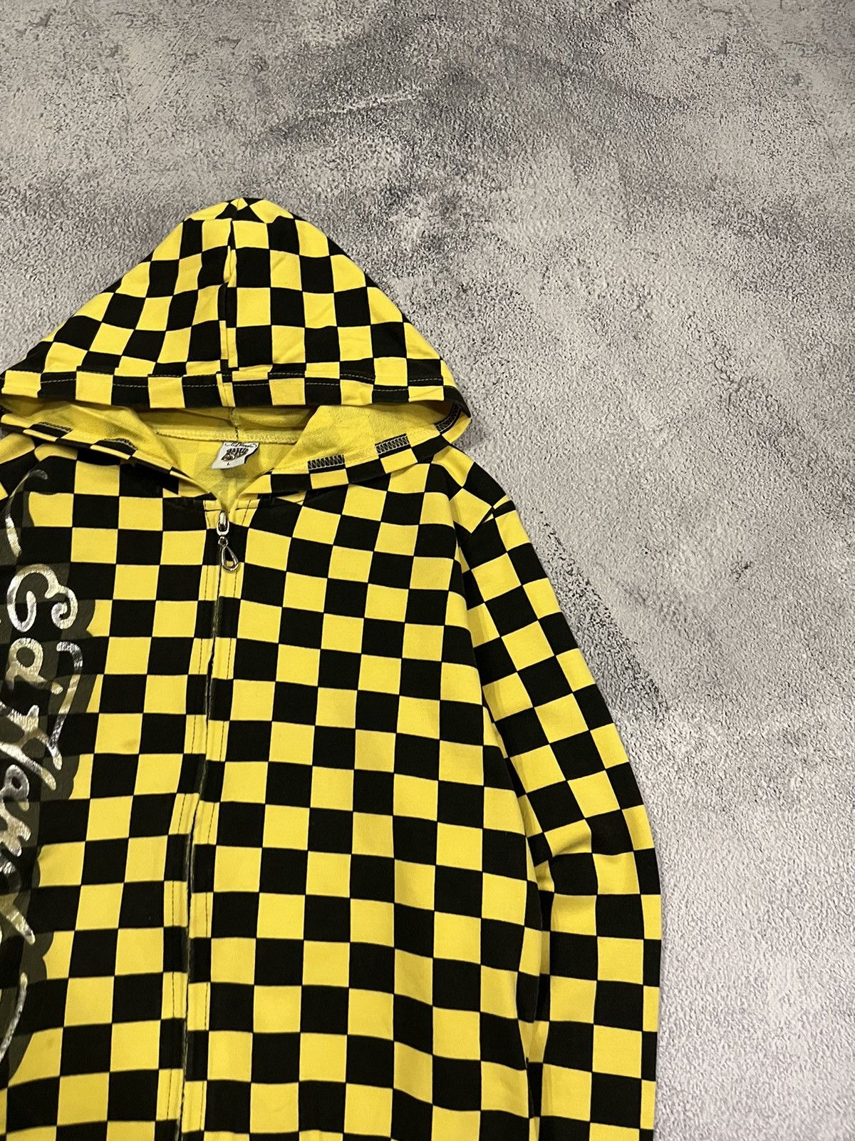 Ed Hardy Vintage Y2k Ed Hardy Tiger 🐅 Striped Zip Hoodie 00’s Size M / US 6-8 / IT 42-44 - 5 Thumbnail