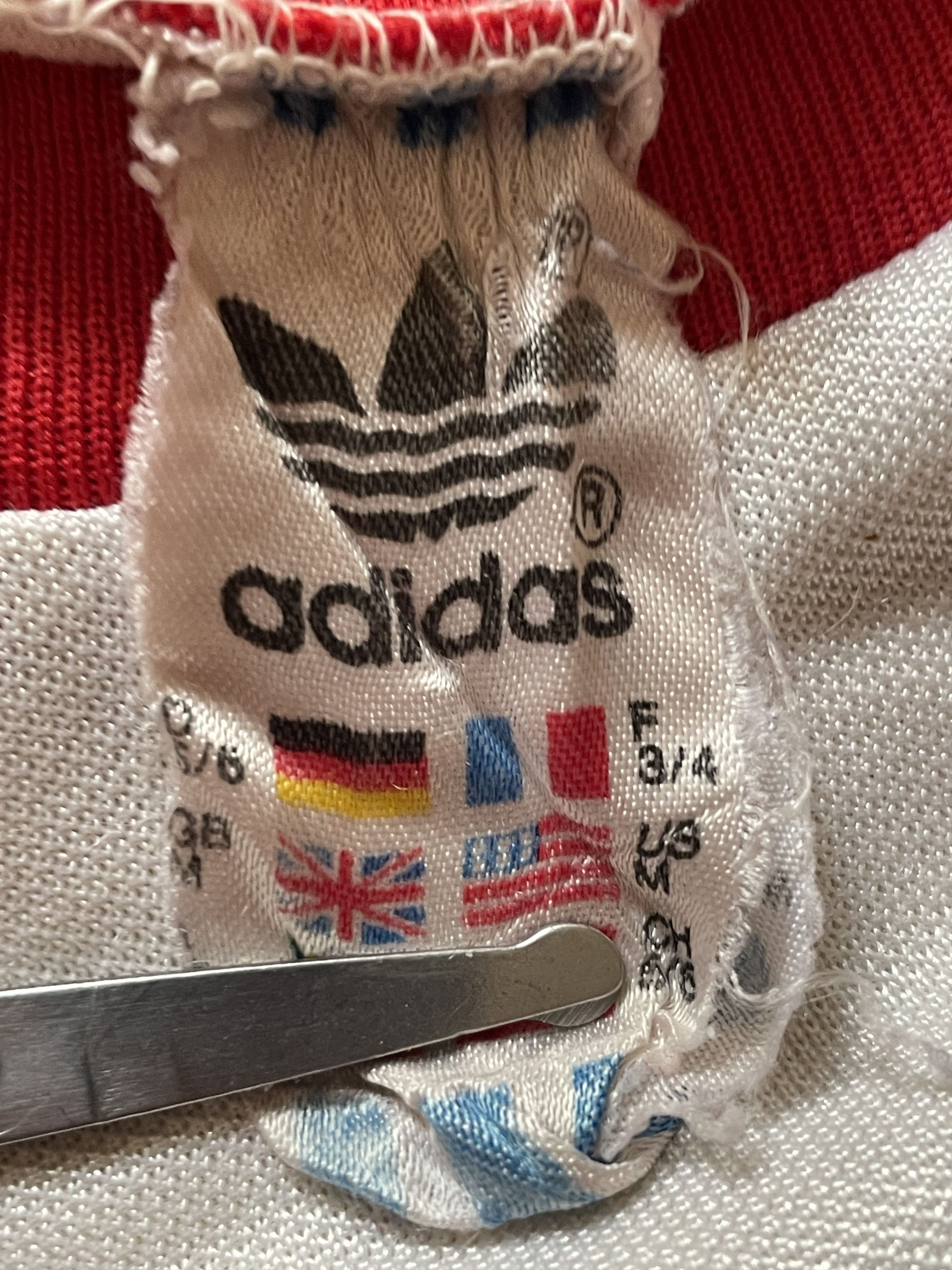 Adidas 80s Vintage Adidas Football Jersey/Kit Made in West Germany Size US M / EU 48-50 / 2 - 12 Thumbnail