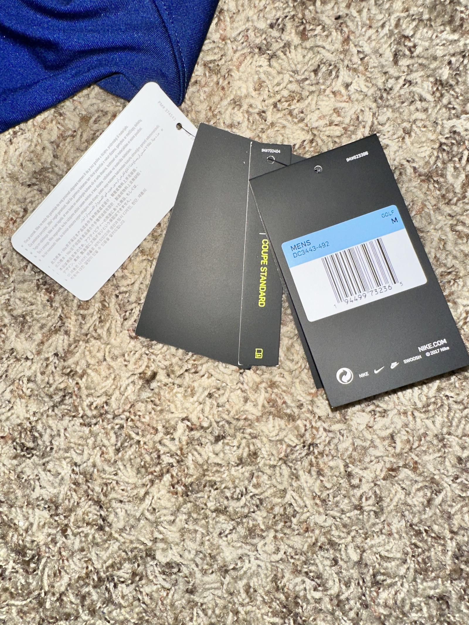 Nike Dri-FIT Tiger Woods Men's Printed Golf Polo Sample