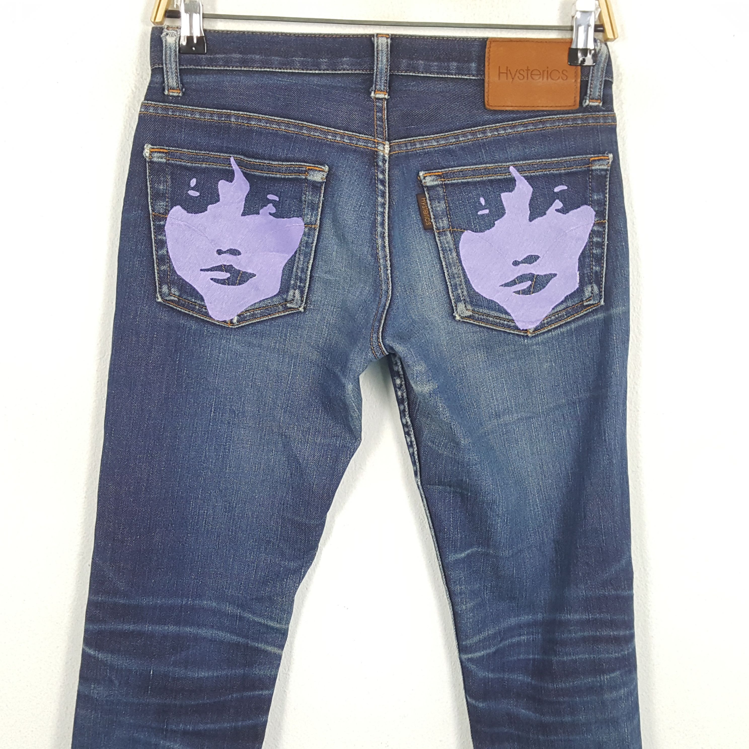 Hysteric Glamour × Japanese Brand × Vintage Vintage HYSTERIC GLAMOUR Japan Fashion Brand Bootcut Jeans Size 29" - 2 Thumbnail