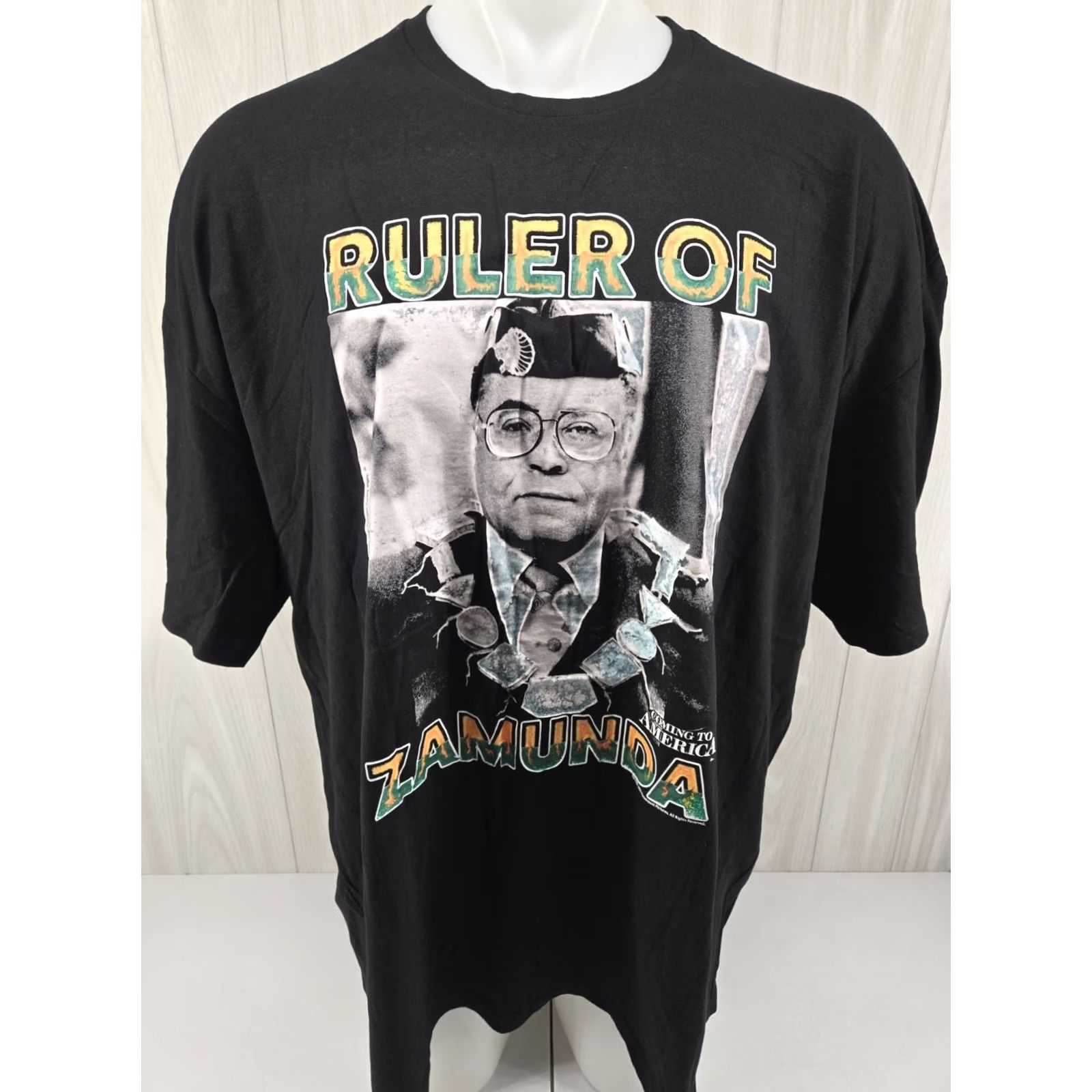 Vintage Coming to America King Jaffe Joffer Ruler of Zamunda Men's T Shirt Size 3XL Size US XXL / EU 58 / 5 - 2 Thumbnail