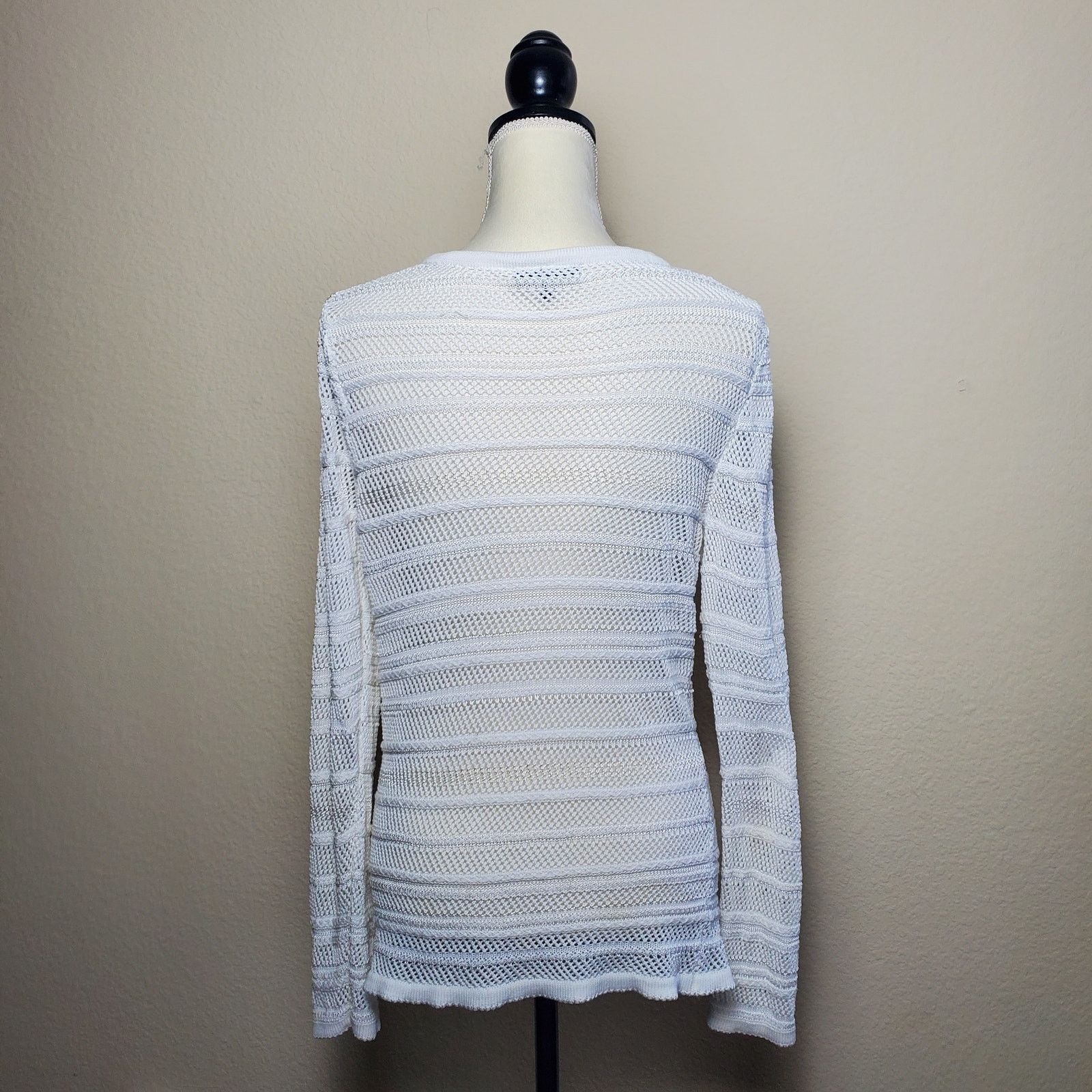 Rag & Bone Rag & Bone White V-Neck Top Medium Size M / US 6-8 / IT 42-44 - 3 Thumbnail