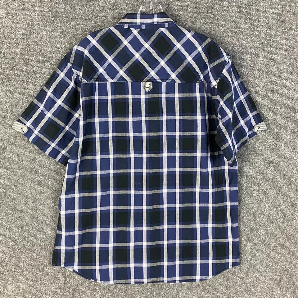 Koman Koman Button Up Shirt Men's 2XL Short Sleeve Western XXL Size US XXL / EU 58 / 5 - 6 Thumbnail
