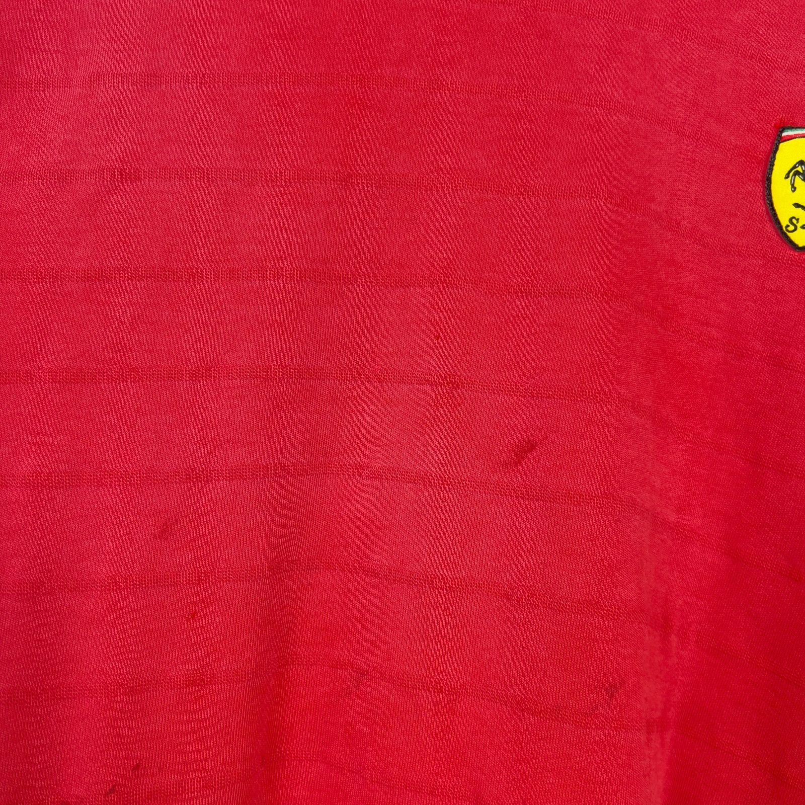 Ferrari Ferrari Tee Men's Size M Red Cotton Short Sleeve ` Size US M / EU 48-50 / 2 - 8 Thumbnail