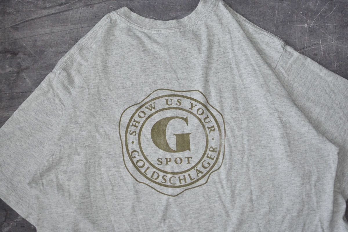 Vintage Vintage Goldschlager Promo T-Shirt (XL) Size US XL / EU 56 / 4 - 3 Thumbnail