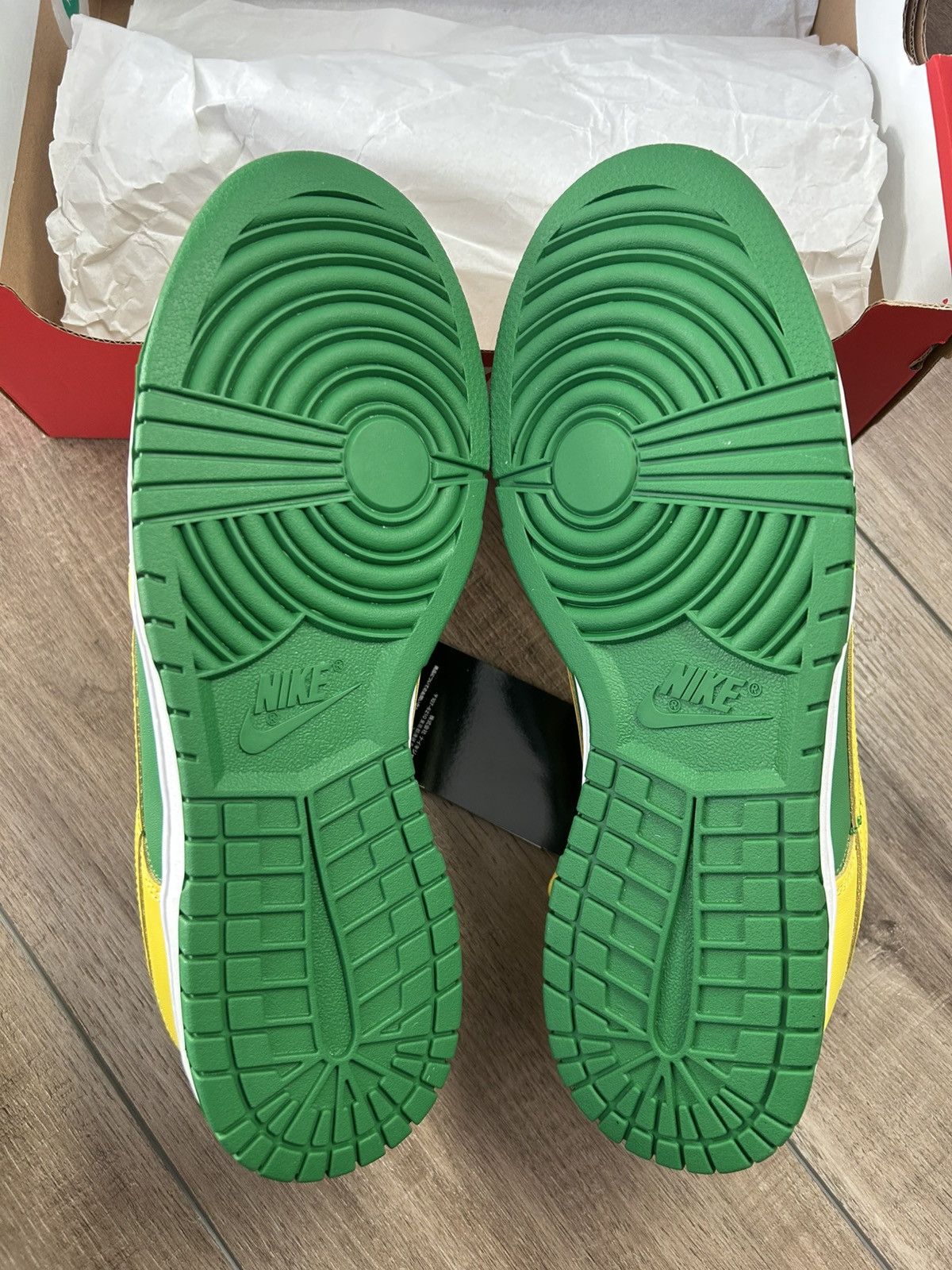 Nike Nike Dunk Reverse Brazil DV0833 300 Size US 10 / EU 43 - 4 Thumbnail
