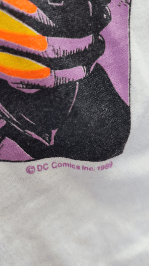 DC Comics Dc Comics Collector Vintage 80s Batman Tee - Cartoon Merch Size US M / EU 48-50 / 2 - 8 Thumbnail