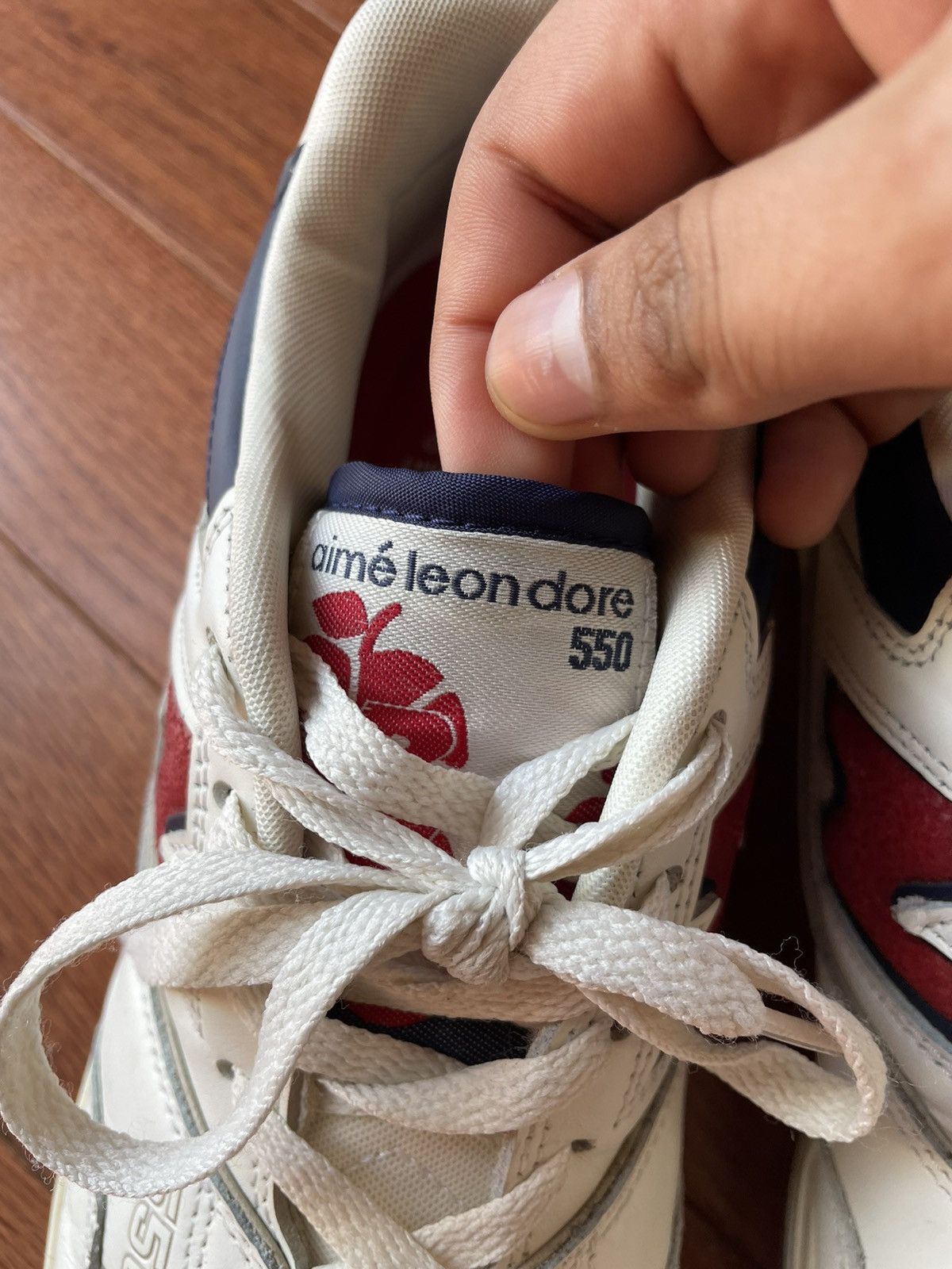 Aime Leon Dore × New Balance New Balance x Aime Leon Dore ALD 550 White Navy Red Size 10 Size US 10 / EU 43 - 6 Thumbnail