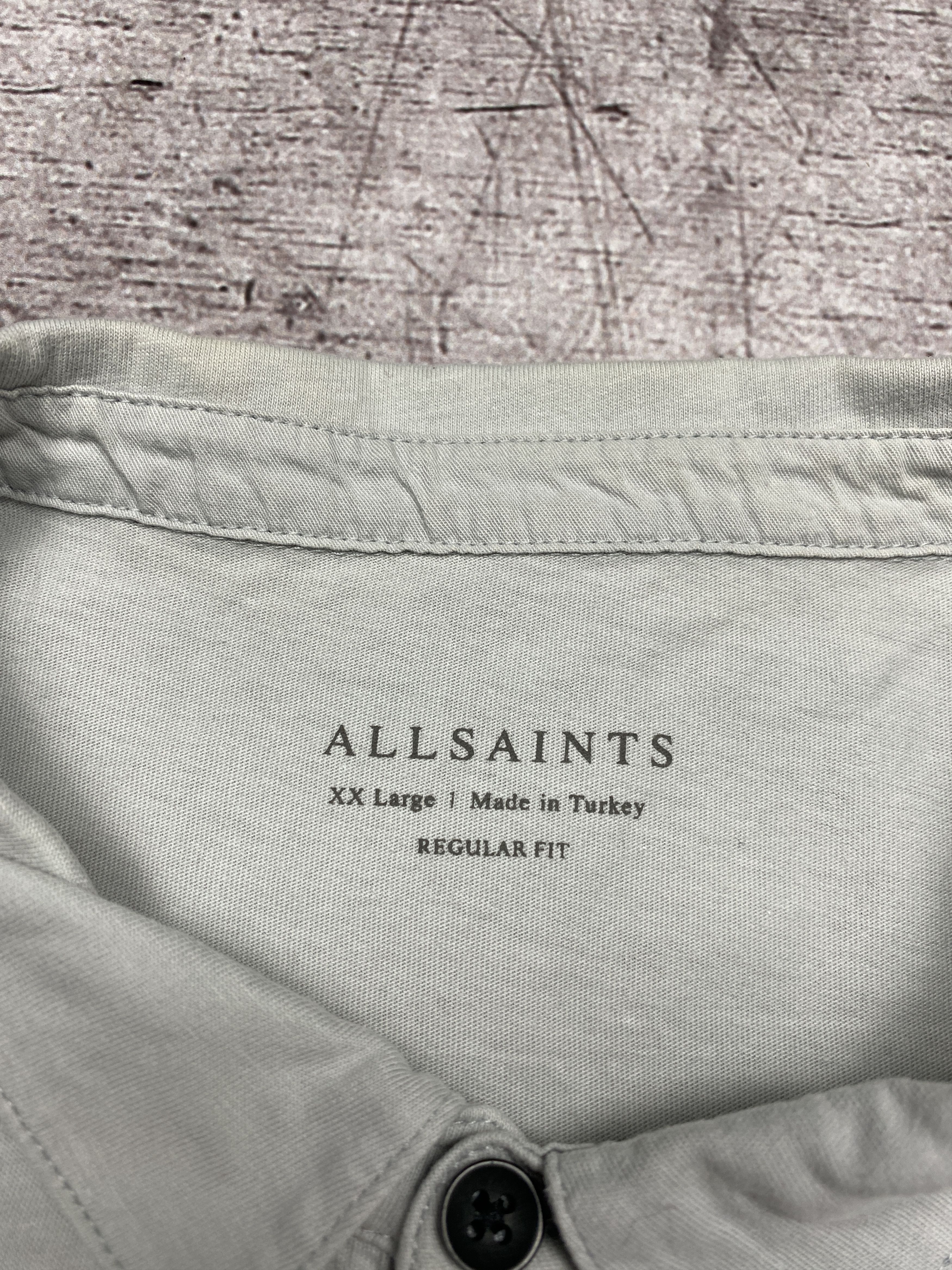 Allsaints × Vintage Allsaints Vintage Mens Brace Polo Shirt Size US XXL / EU 58 / 5 - 4 Thumbnail