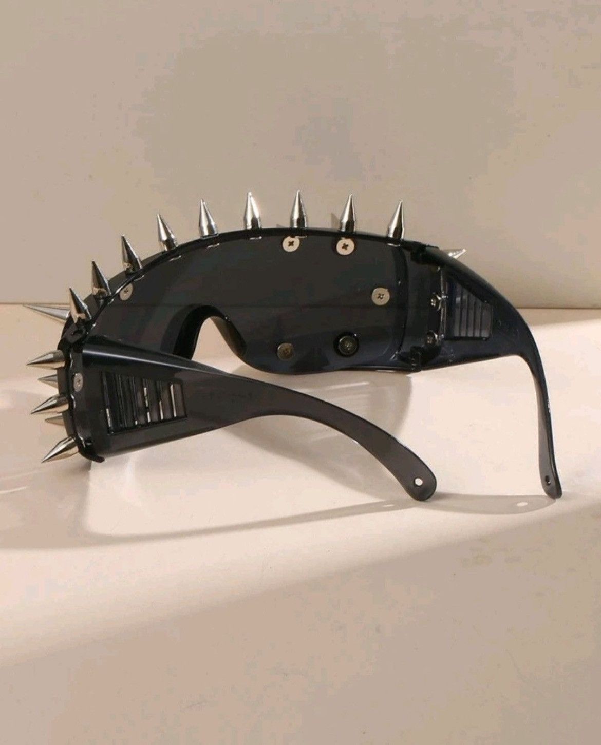 Electric Visual × Japanese Brand Punk Rock Skinner Spike Glasses Shade Size ONE SIZE - 4 Thumbnail