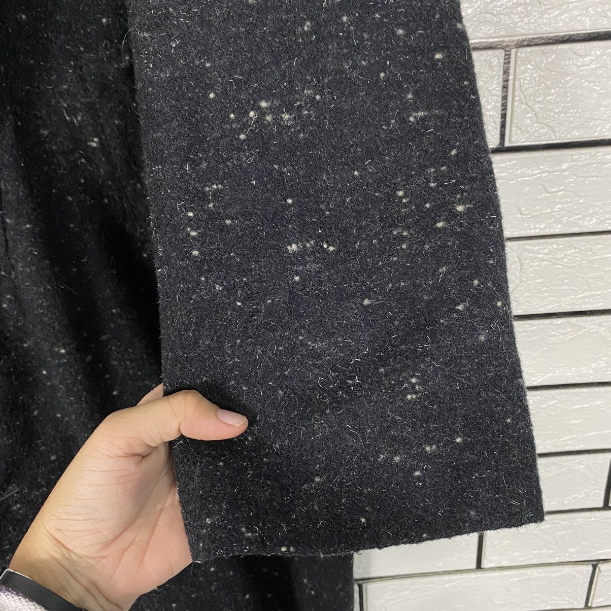 Issey Miyake 📌Vintage Overcoat Wool Long Double Breast Time Is Over Size US M / EU 48-50 / 2 - 17 Thumbnail