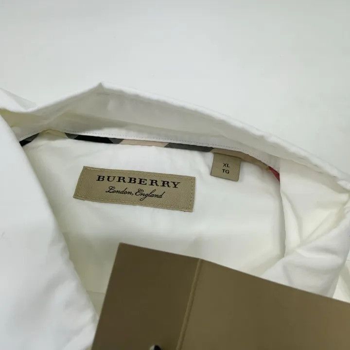 Burberry Burberry Burberry White Long Sleeve Button-Up Shirt-2507 Size US XL / EU 56 / 4 - 4 Thumbnail