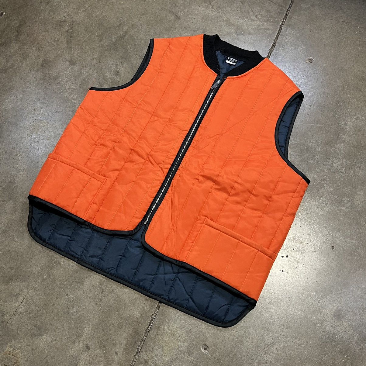Sears × Vintage Vintage 80s Sears Work Leisure Puffer Vest Quilted Hunting Size US XL / EU 56 / 4 - 2 Thumbnail