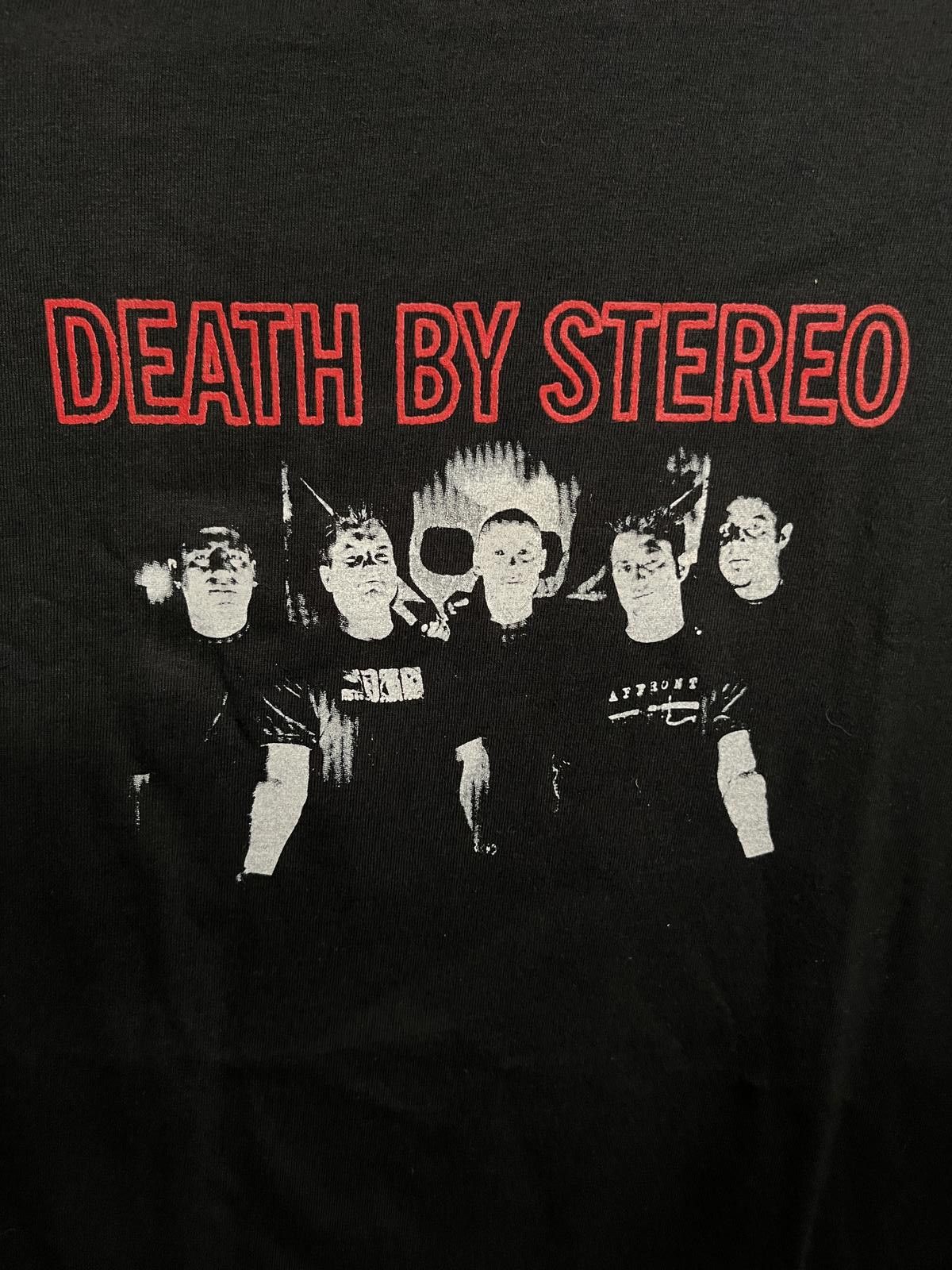 Designer Death by Stereo Band Photo T-shirt - Orange County Punk -L Size US L / EU 52-54 / 3 - 3 Thumbnail